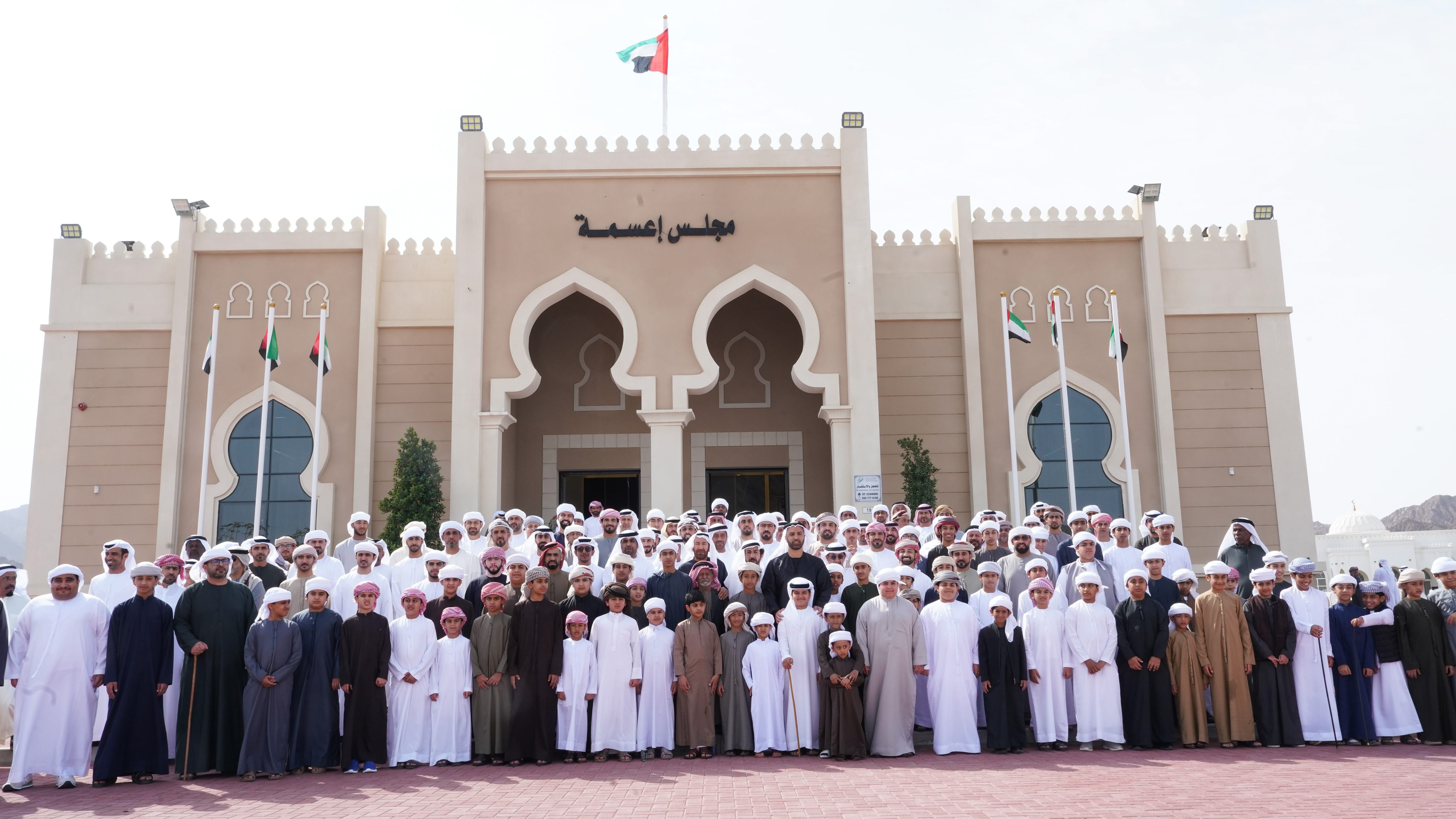 محمد بن سعود يفتتح مجلس منطقة إعسمة في رأس الخيمة