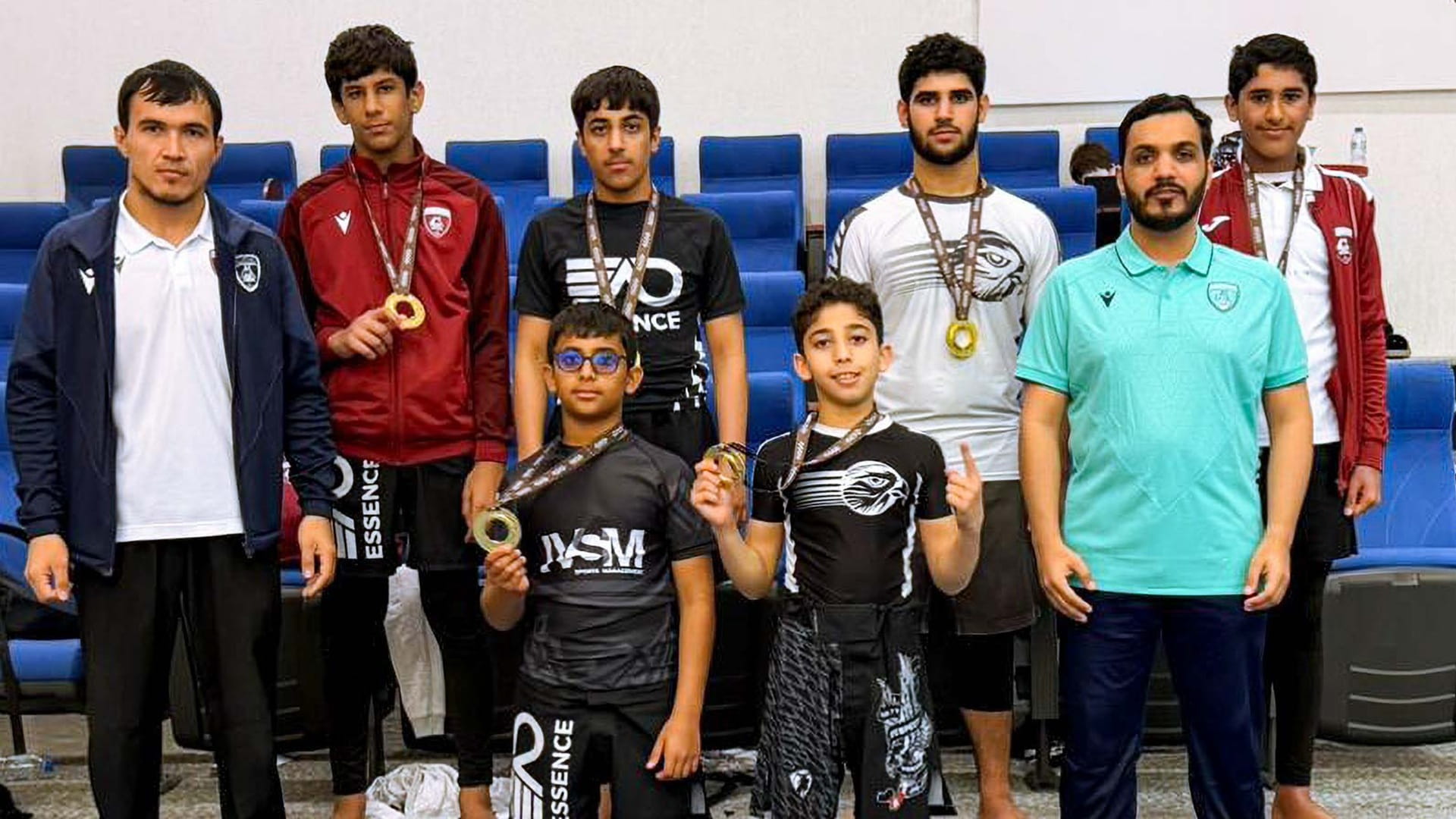 الحمرية للجوجيتسو يتوّج بـ9 ميداليات ذهبية في بطولة خالد بن محمد 