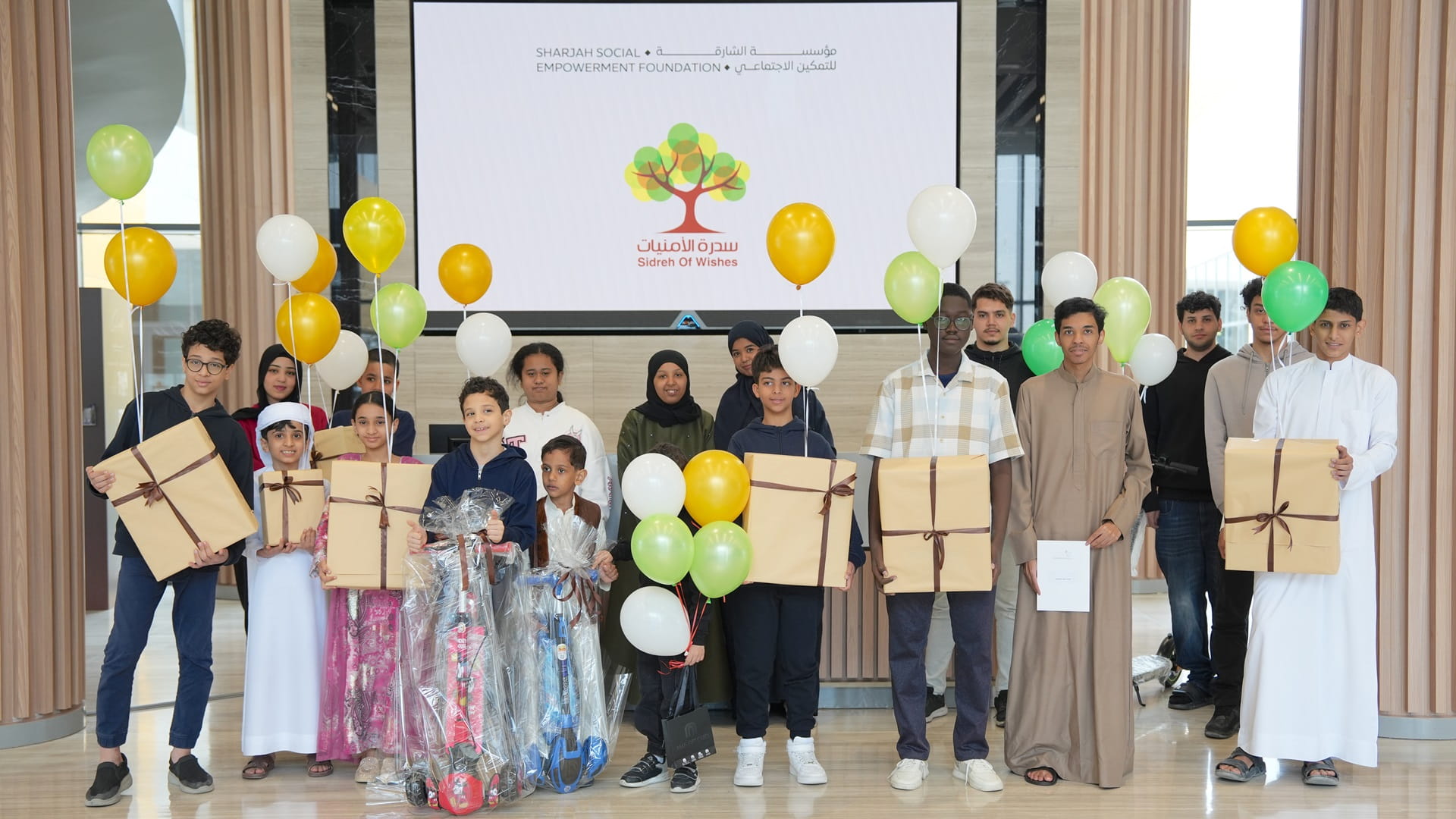 SSEF fulfil 35 orphans' wishes 
