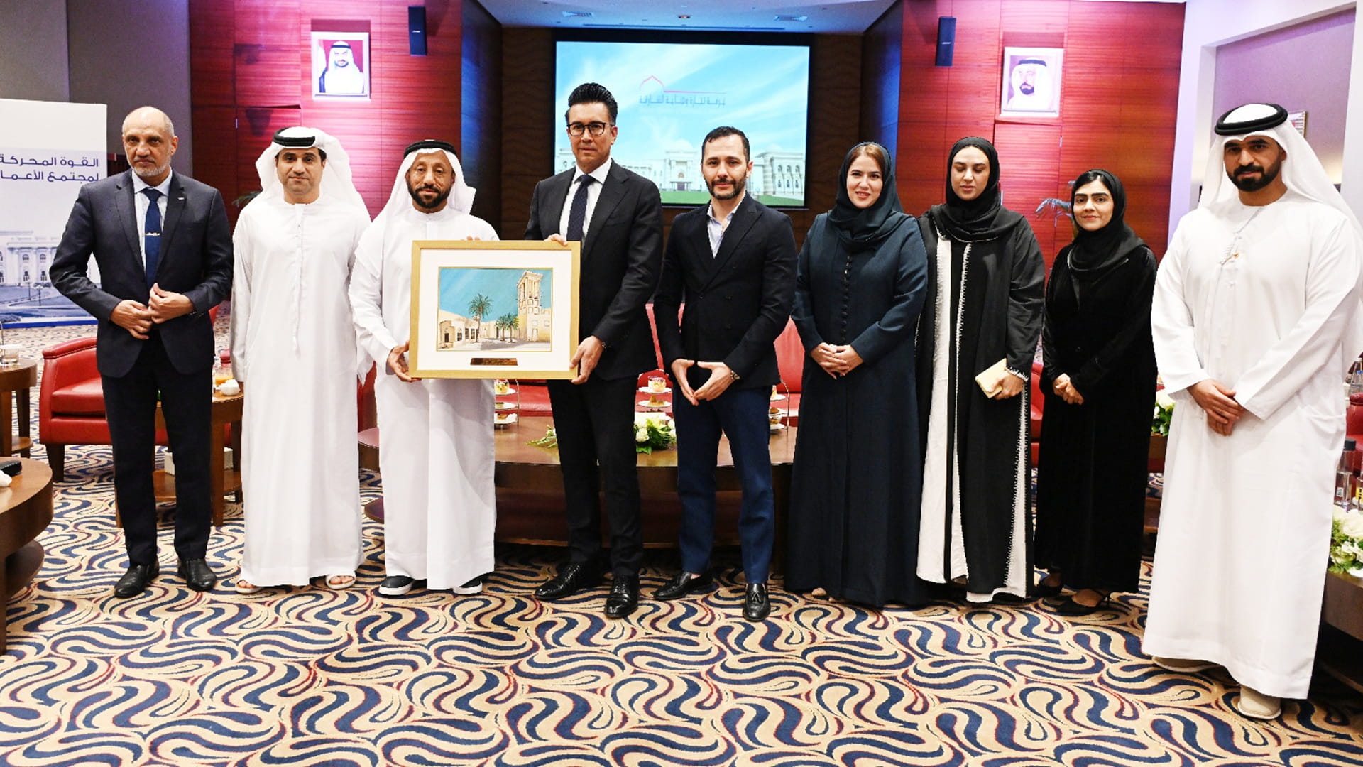 Mauritius Minister of Housing and Lands visits Sharjah  