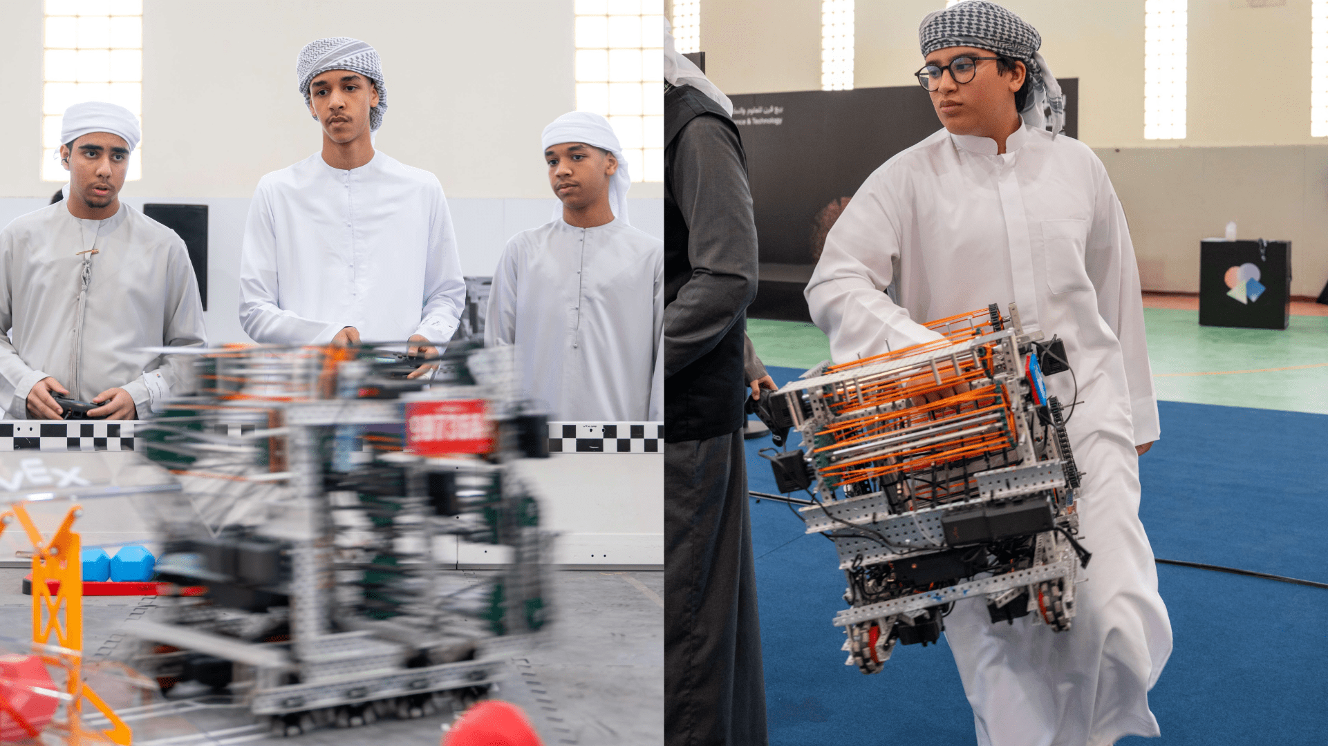 156 participants ignite Rubu’ Qarn Local Robotics Championship