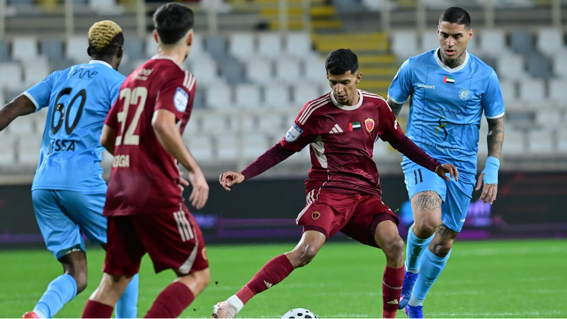 دوري أدنوك للمحترفين..كايو يقود الوحدة للفوز على دبا بهدف 