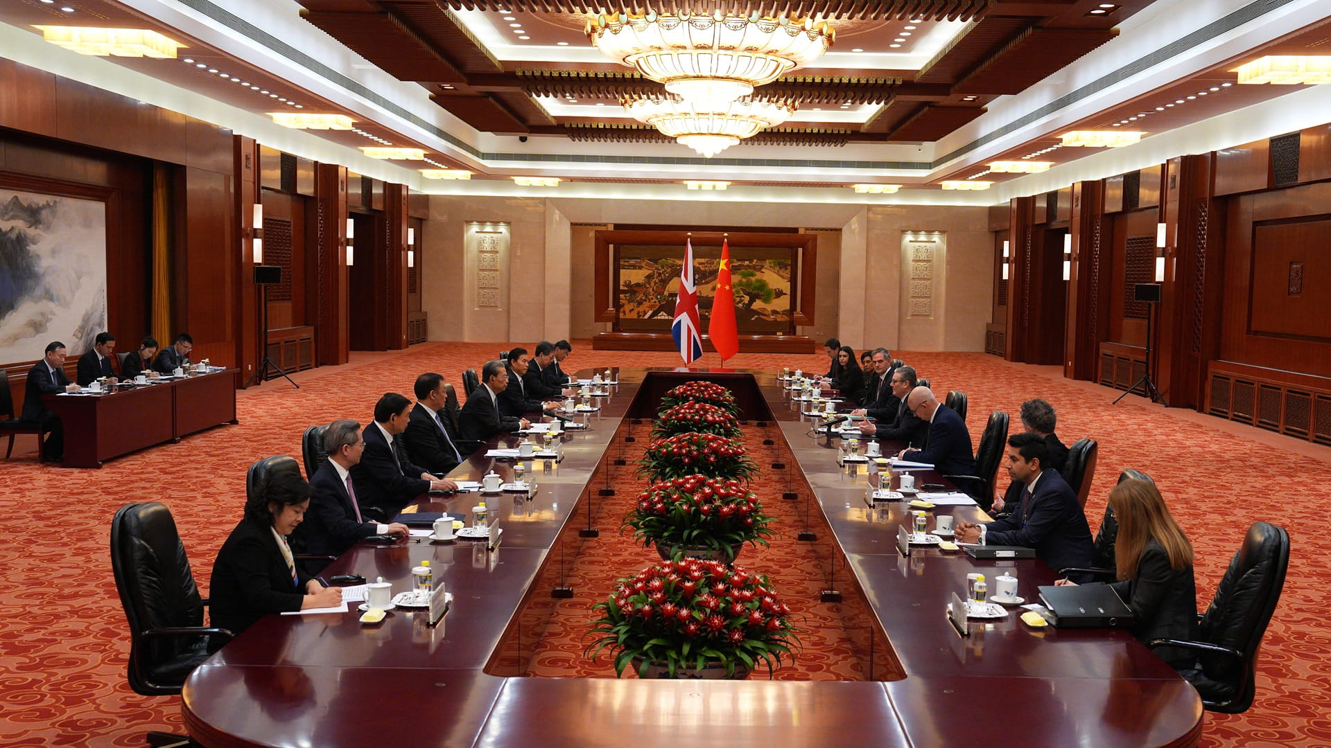 صورة بعنوان: بعد توتر سنوات.. بريطانيا والصين تبحثان تعزيز العلاقات 