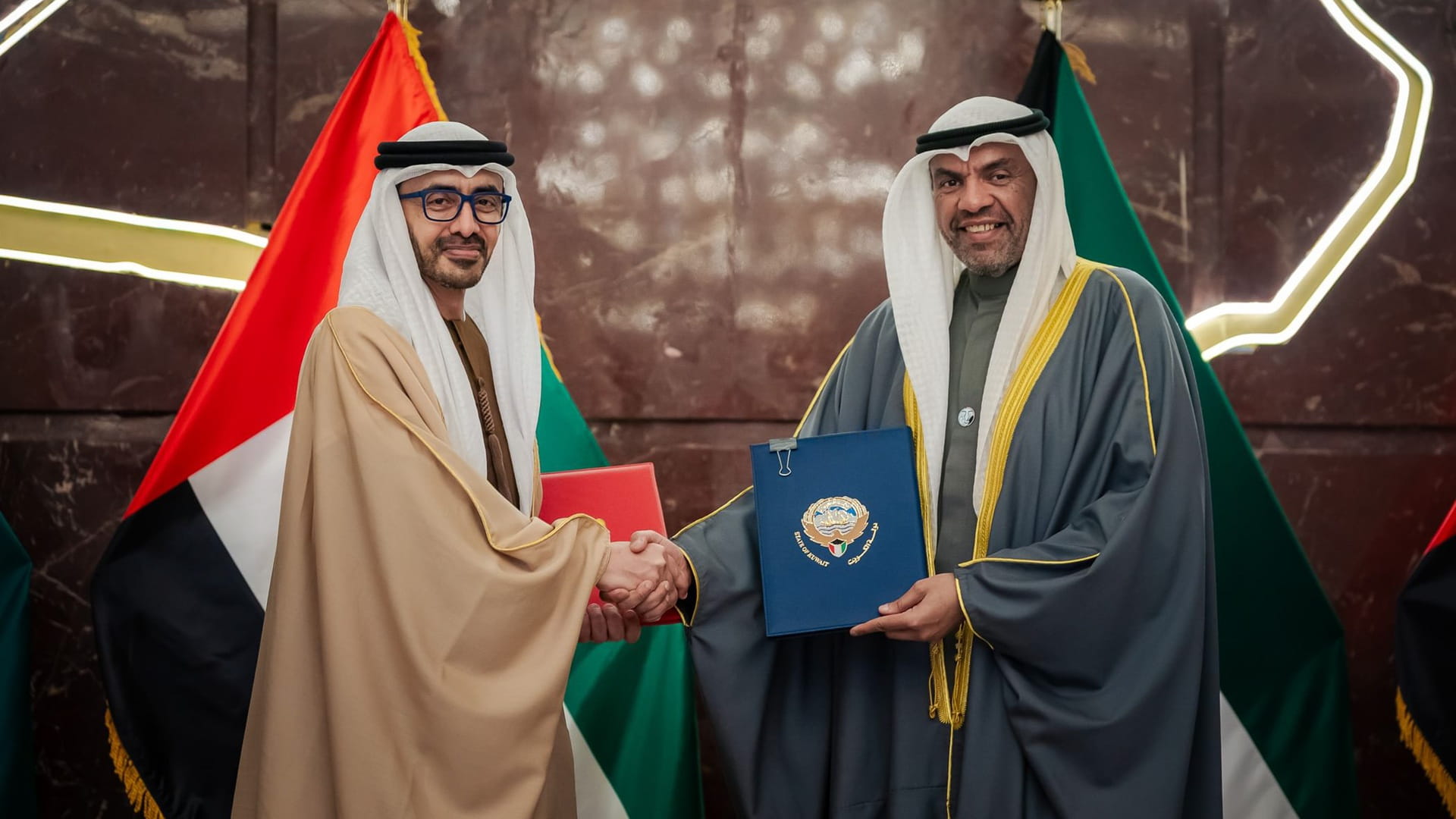 Abdullah bin Zayed, Kuwaiti FM co-chair Joint Committee 