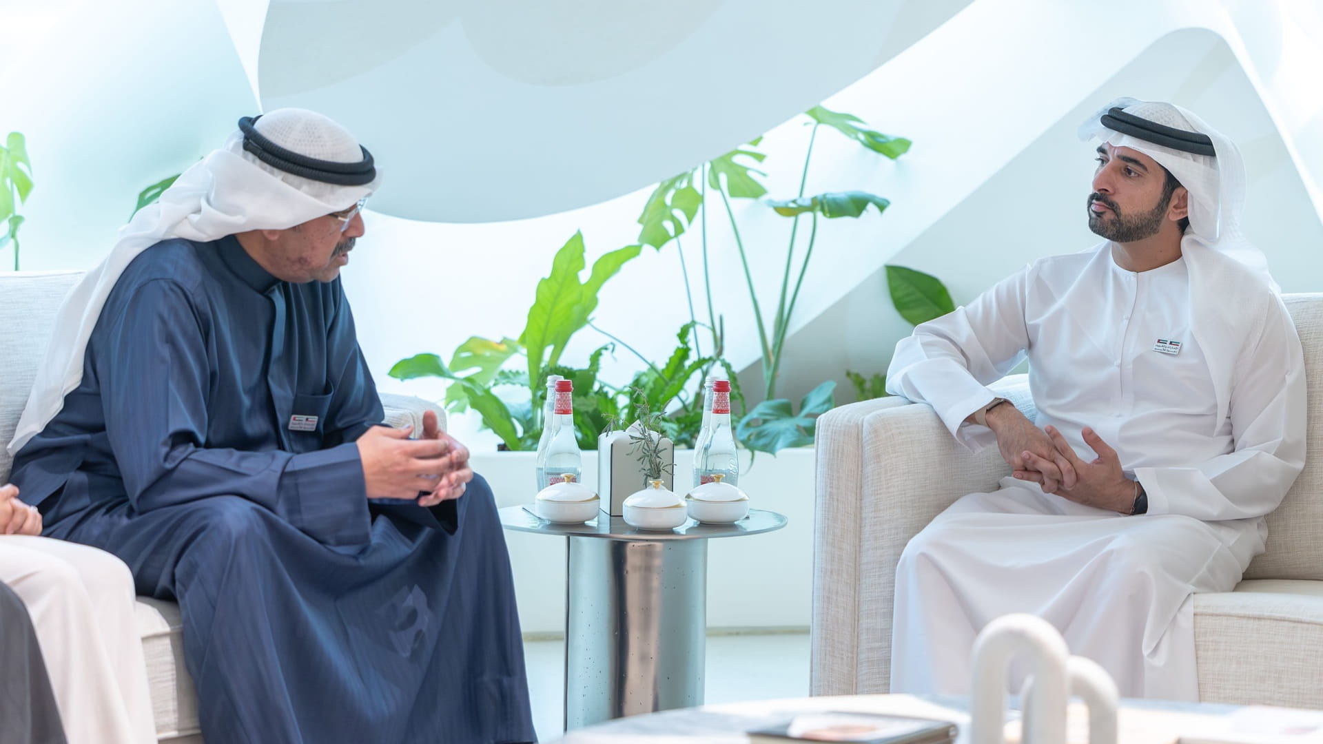 Hamdan bin Mohammed meets with Kuwait’s Minister of Defence