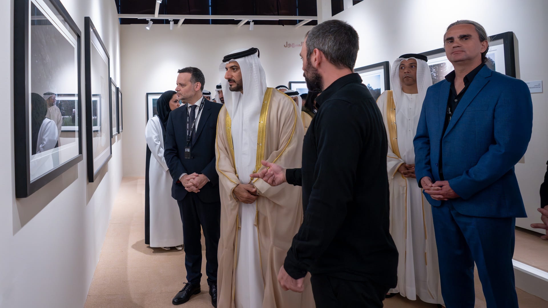 سلطان بن أحمد يشهد انطلاق المهرجان الدولي للتصوير "اكسبوجر" الـ10