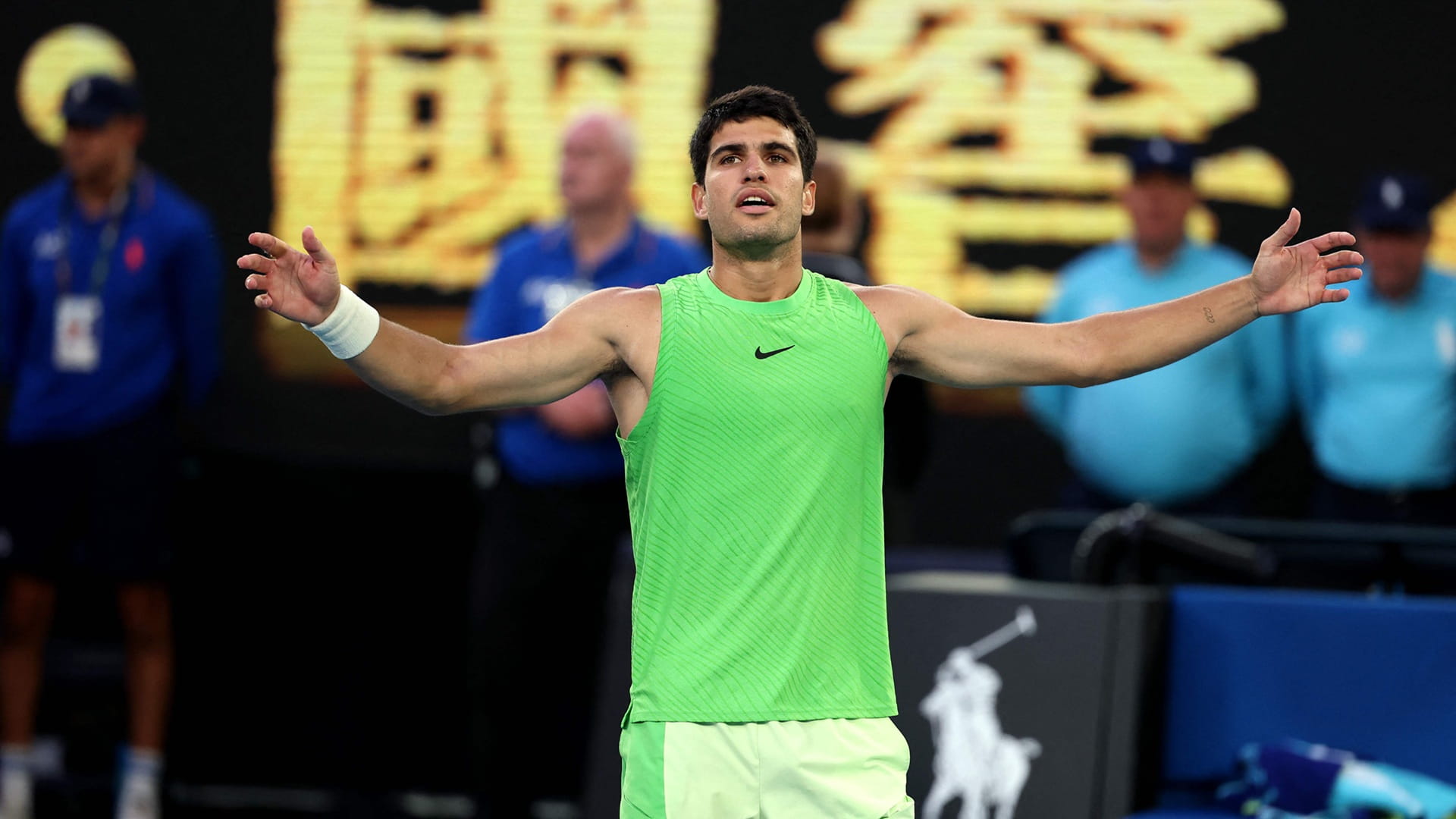 صورة بعنوان: الإسباني ألكاراز يتأهل إلى نهائي بطولة أستراليا للتنس 