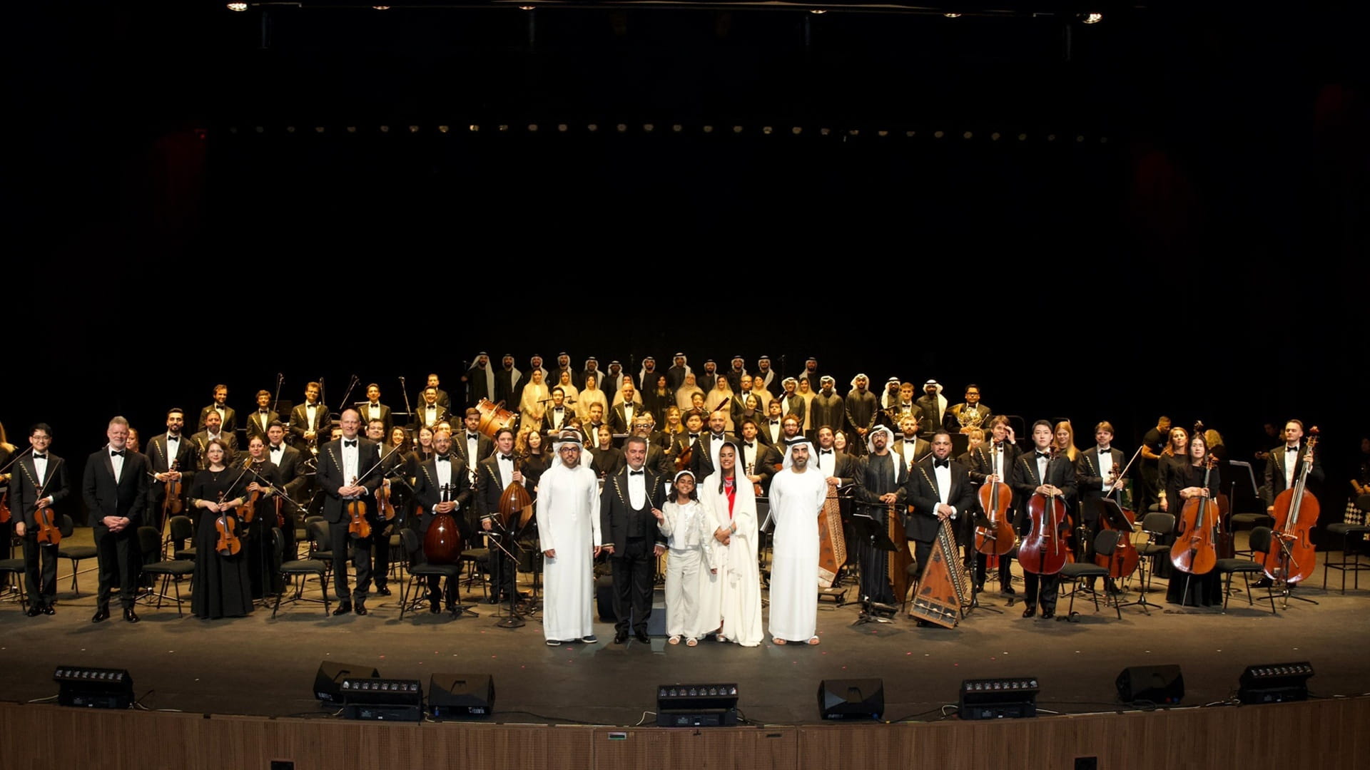 Salem bin Abdulrahman witnesses UAE National Orchestra concert