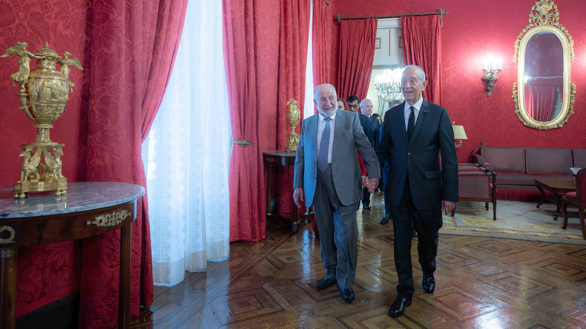 Shj Ruler with the president