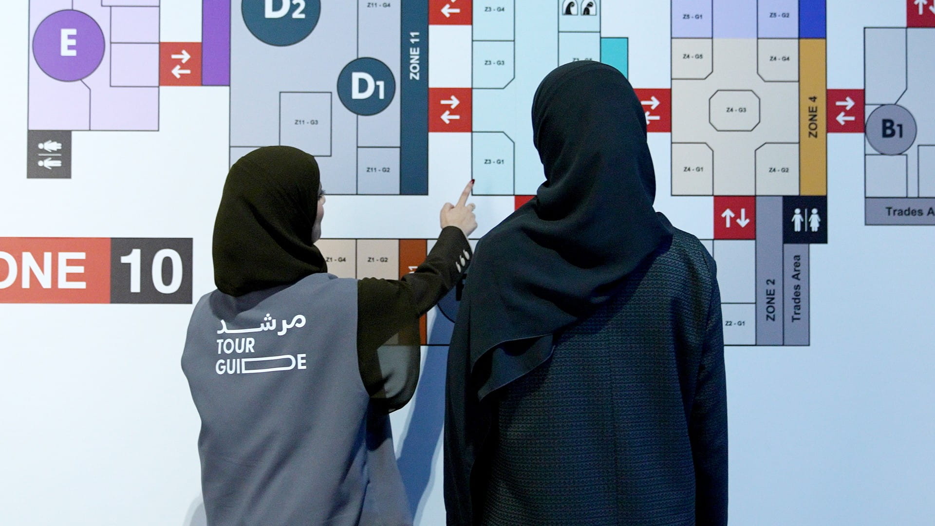 Aisha Al Kaabi  45 guides enhance visitor experience at Xposure 