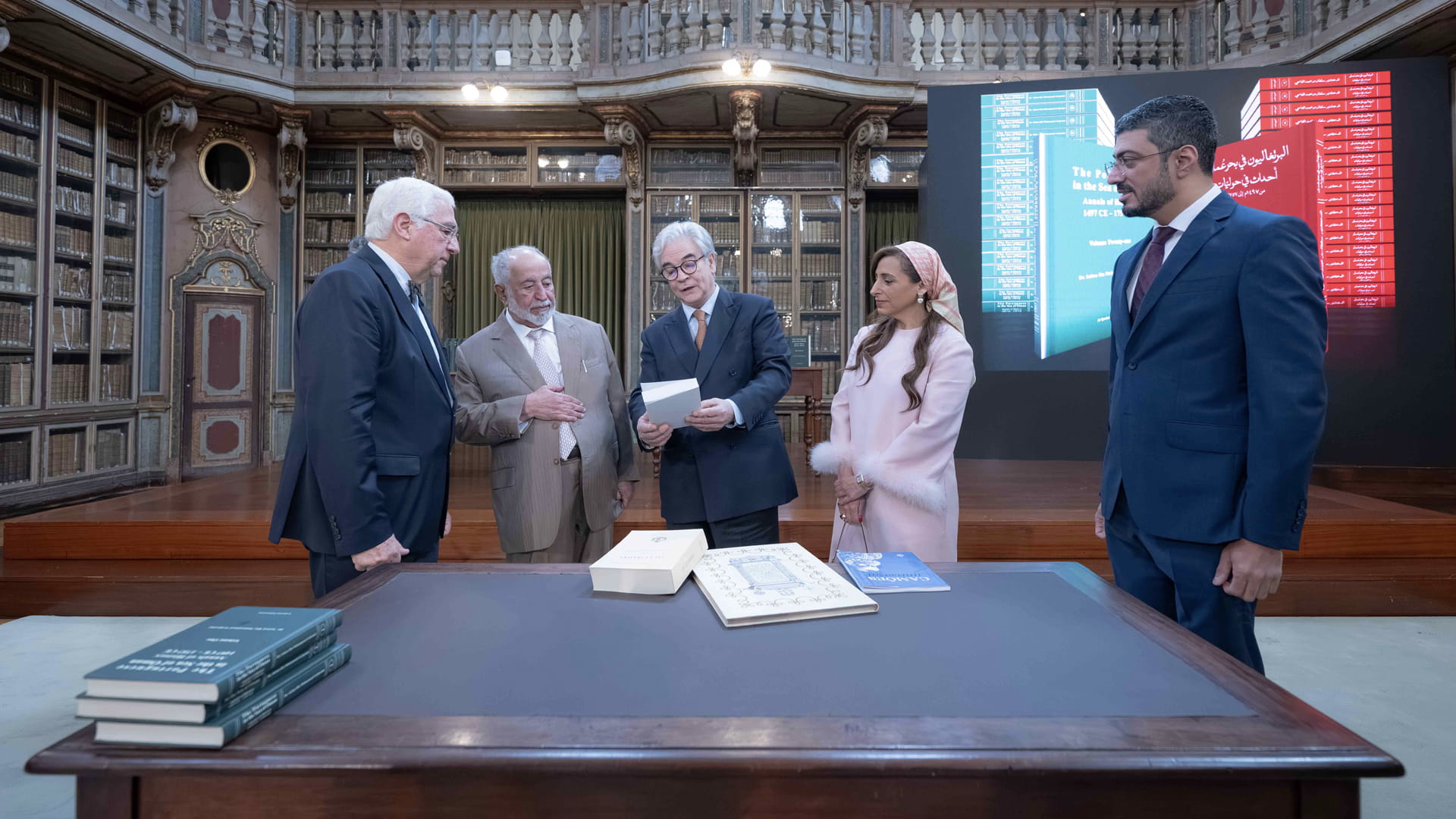Sharjah Ruler launches Portuguese edition of historical work