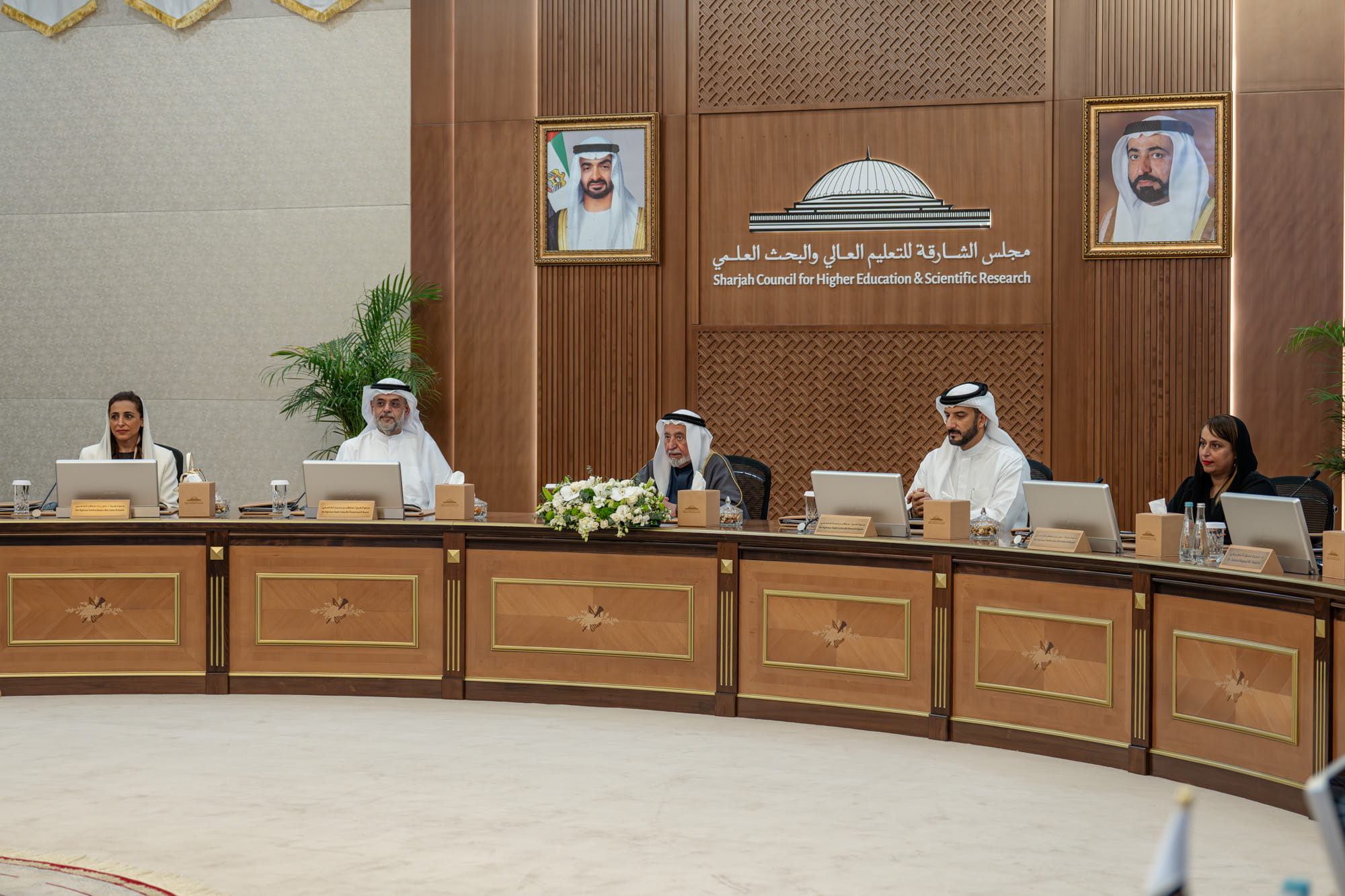 حاكم الشارقة يترأس الاجتماع الثاني لـ "مجلس التعليم العالي" 