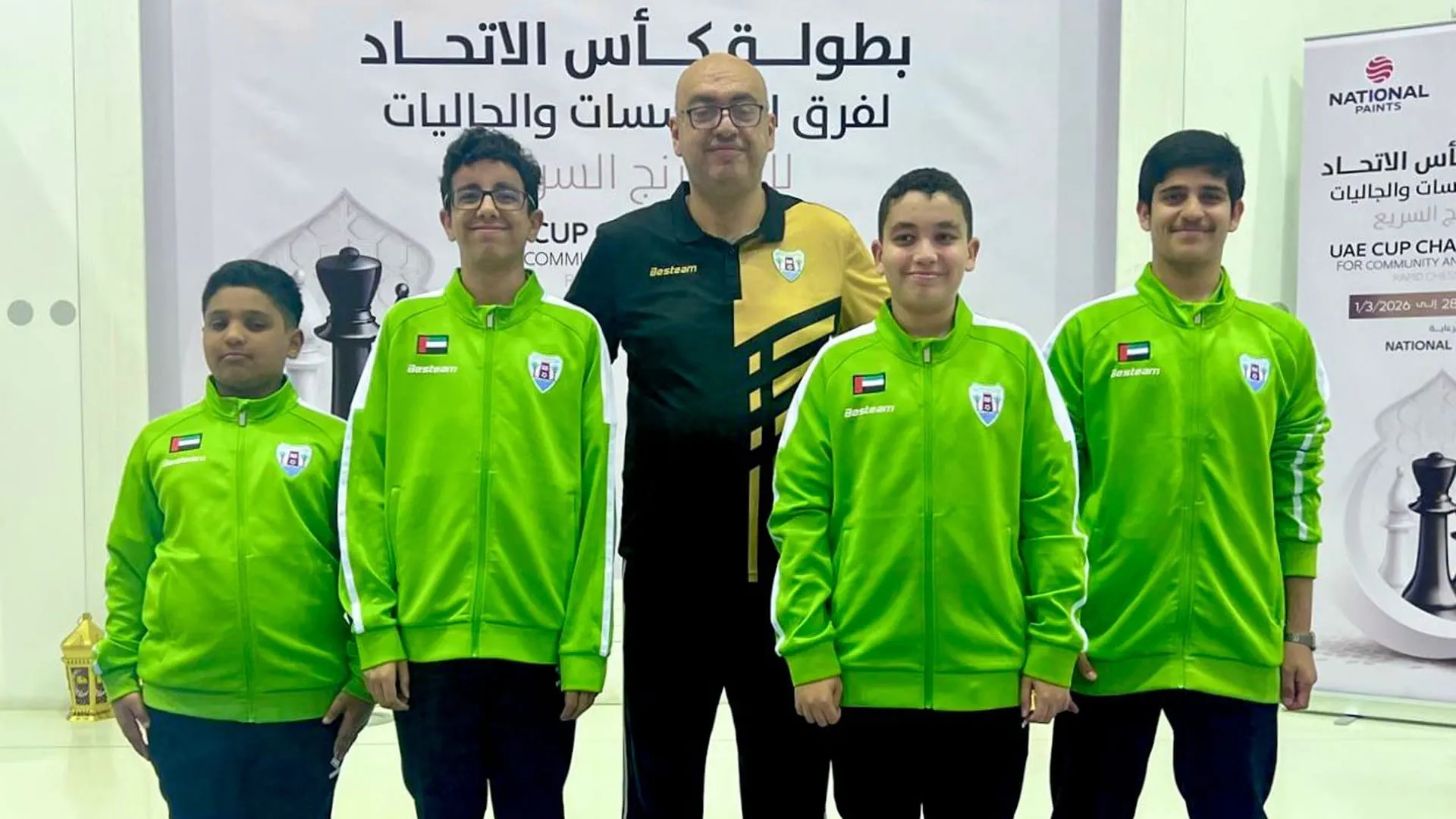 Dibba Al Hisn Chess team debuts in Federation Cup