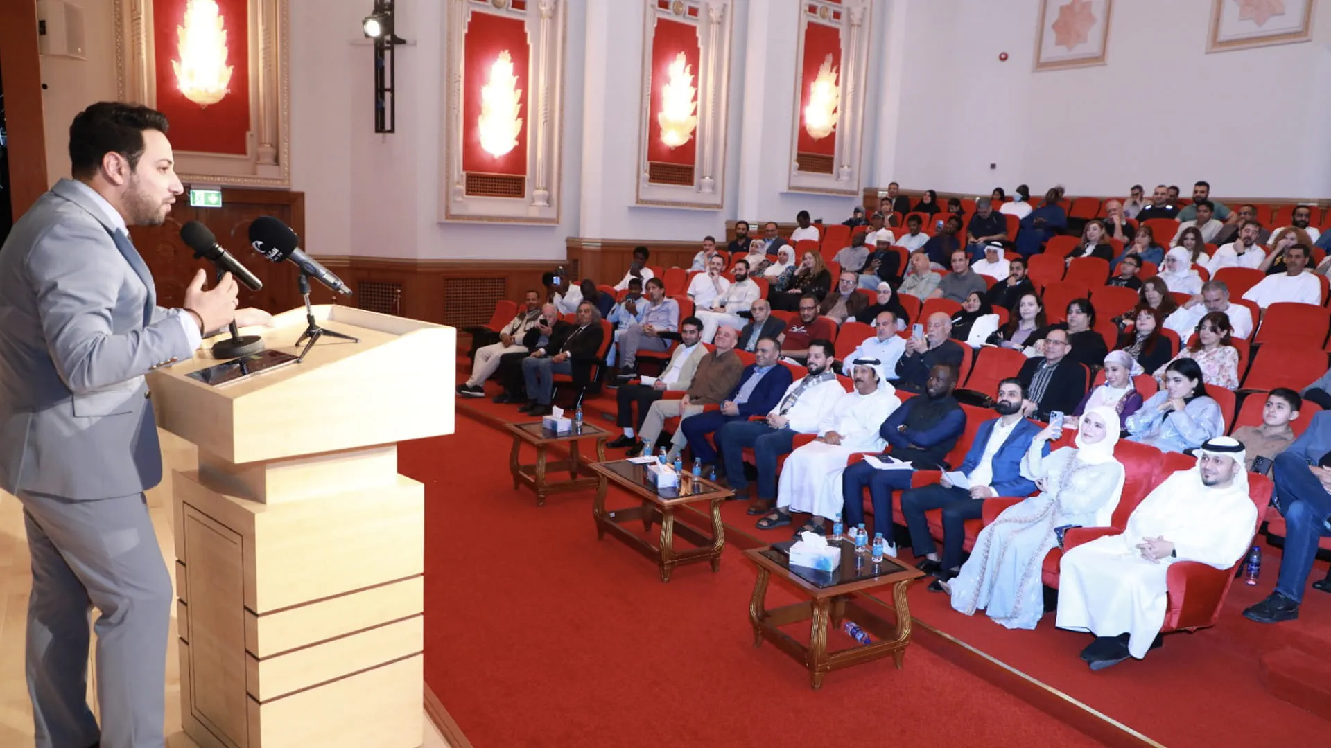 Al Akhras, Lo, and Fikri in Ramadan Poetry Evening in Sharjah 