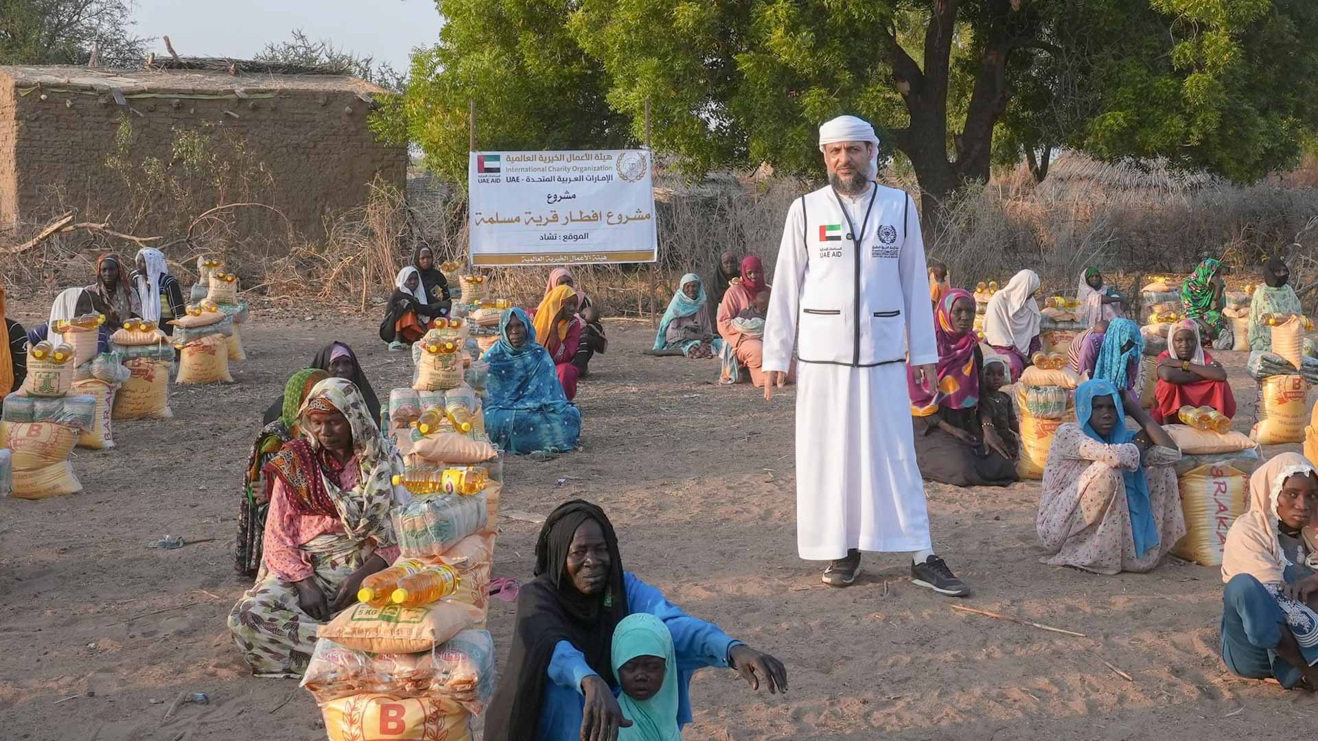 ‎600 قرية في العالم الإسلامي تستفيد من إفطار هيئة الأعمال الخيرية  