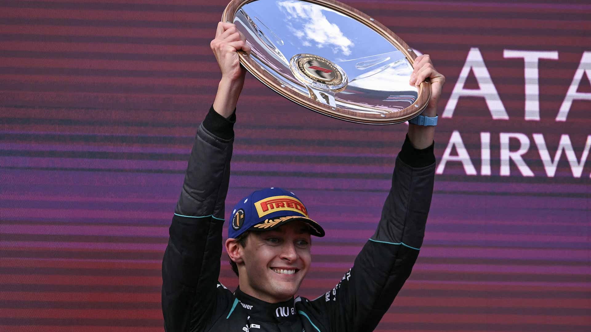 British driver George Russell wins the Australian Grand Prix