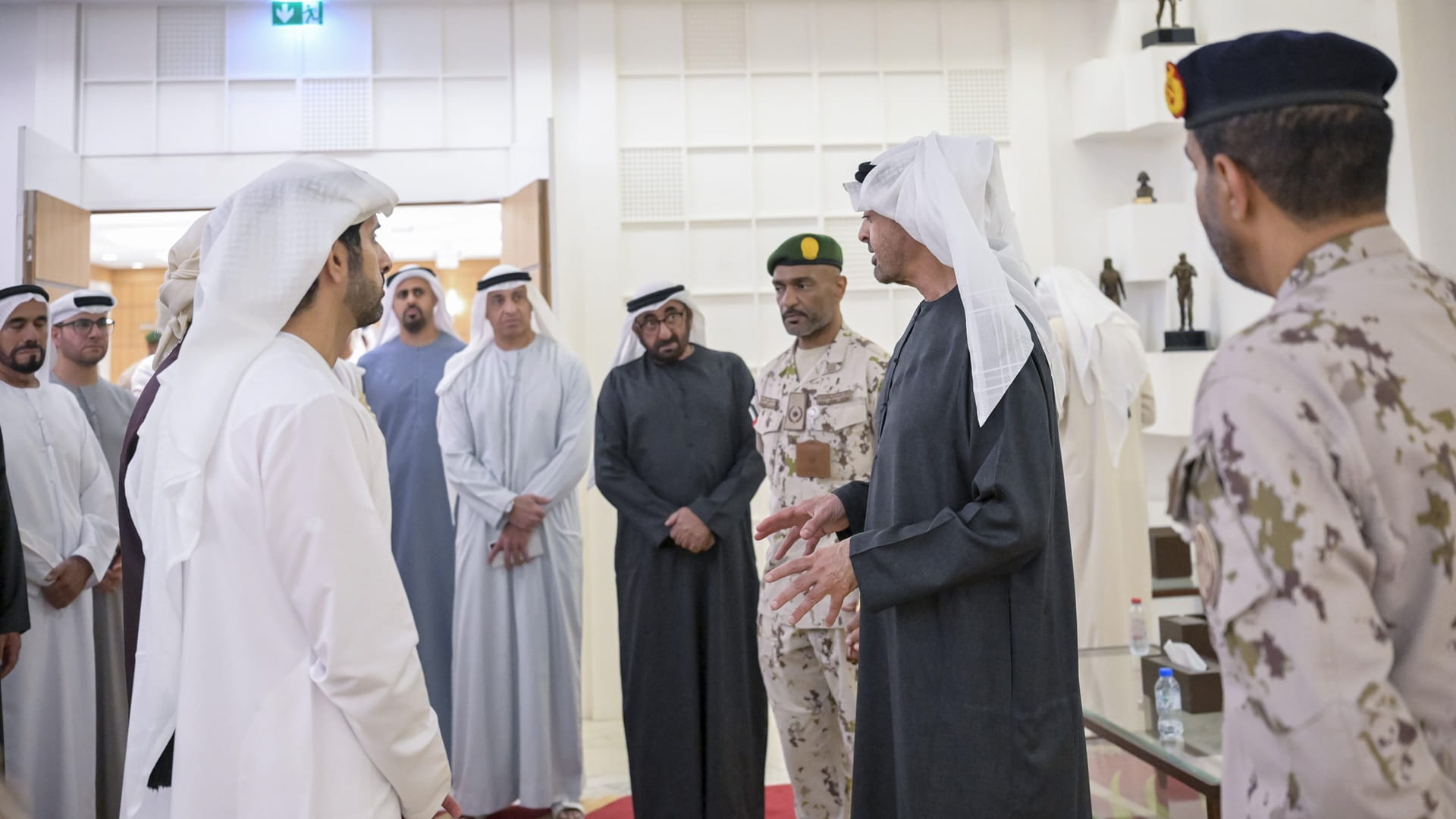 UAE President visits Ministry of Defence 
