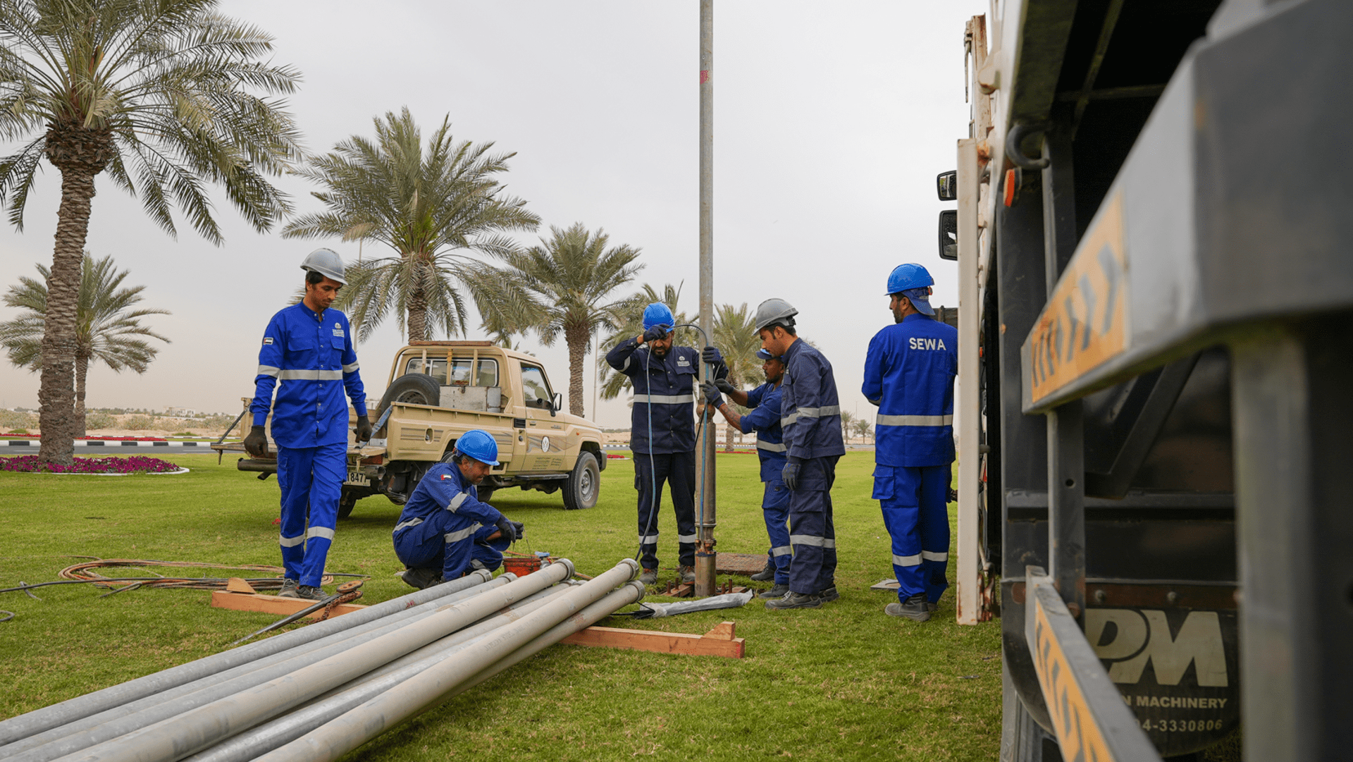 كهرباء الشارقة تنجز أعمال الصيانة الدورية لـ 672 من الآبار الجوفية