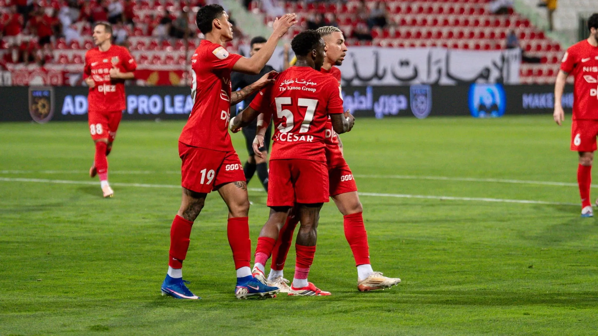 Shabab Al Ahli wins Kalba 5–1 in ADNOC Pro League