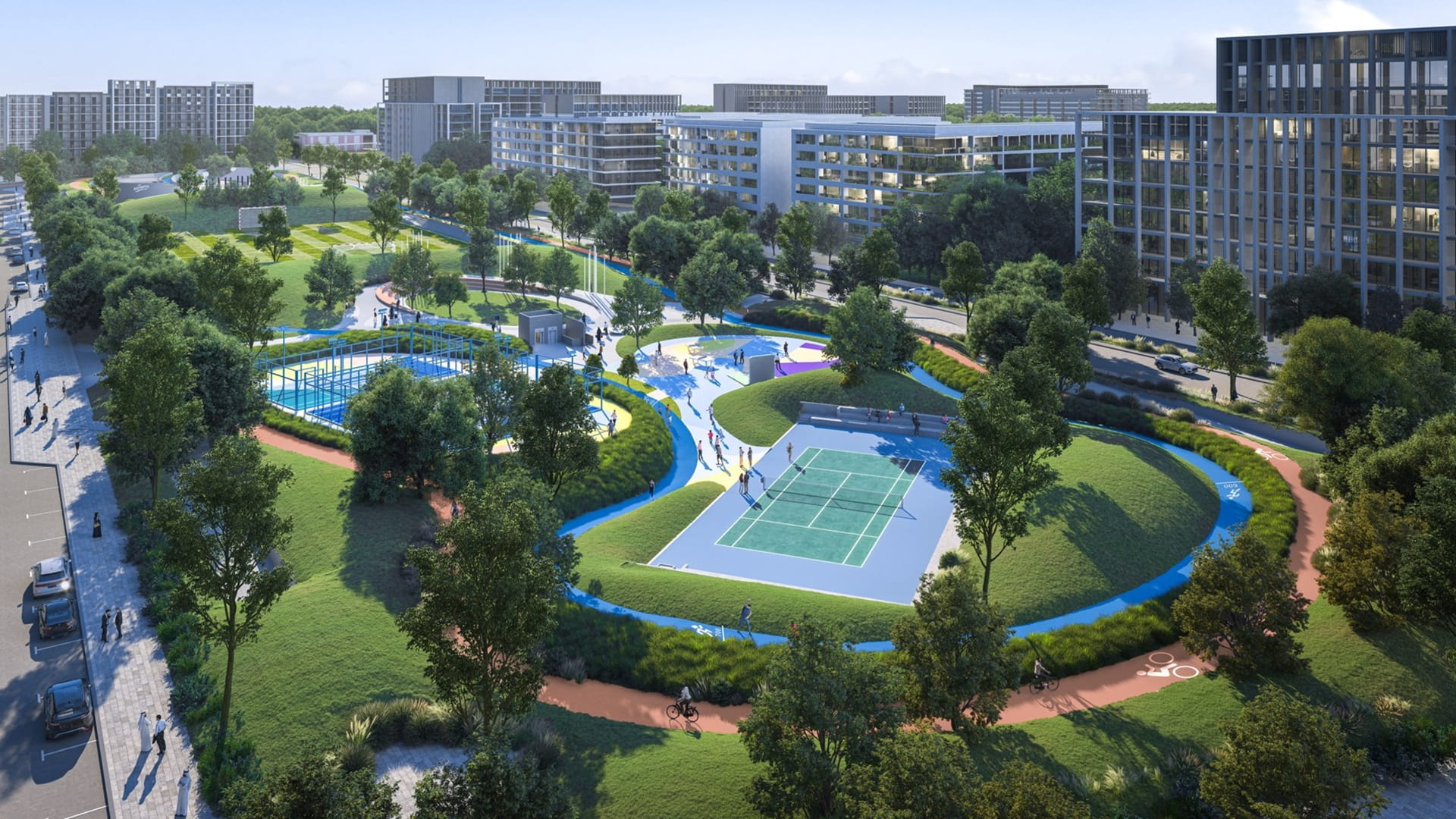 Arada awards over AED2bn contracts for 14 Aljada apartment blocks