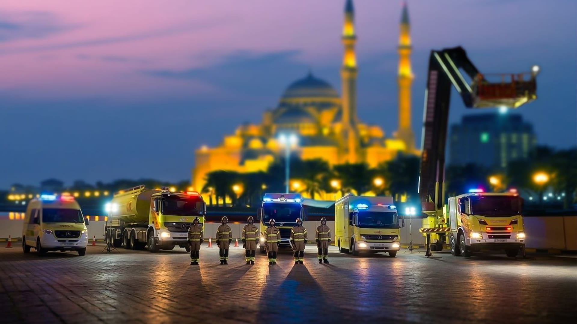 "الشارقة للدفاع المدني" ترفع جاهزيتها لليلة 27 من رمضان وعيد الفطر 