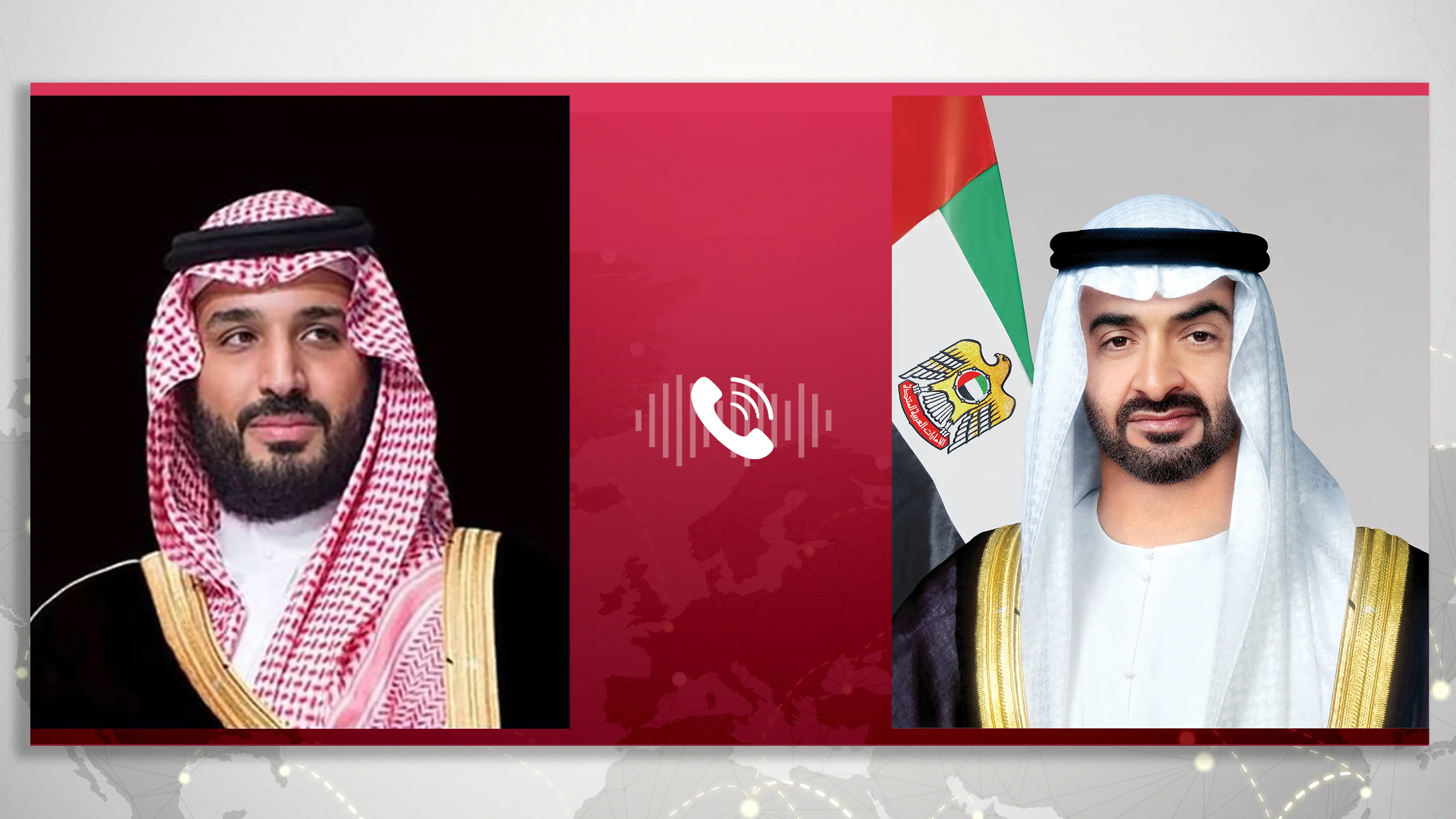 UAE President receives phone call from Saudi Crown Prince 