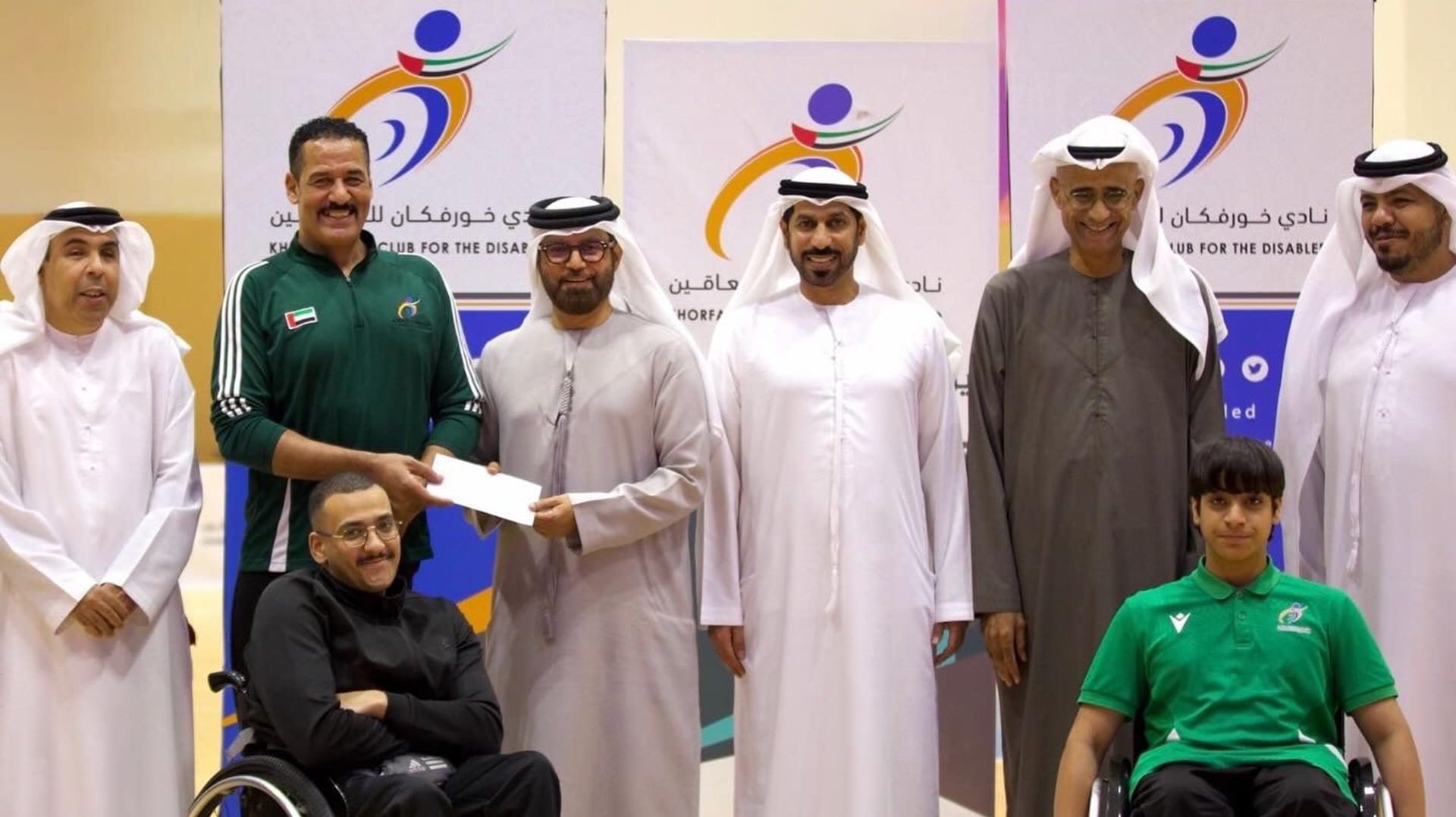 Khorfakkan Club for the Disabled concludes its Ramadan tournament 