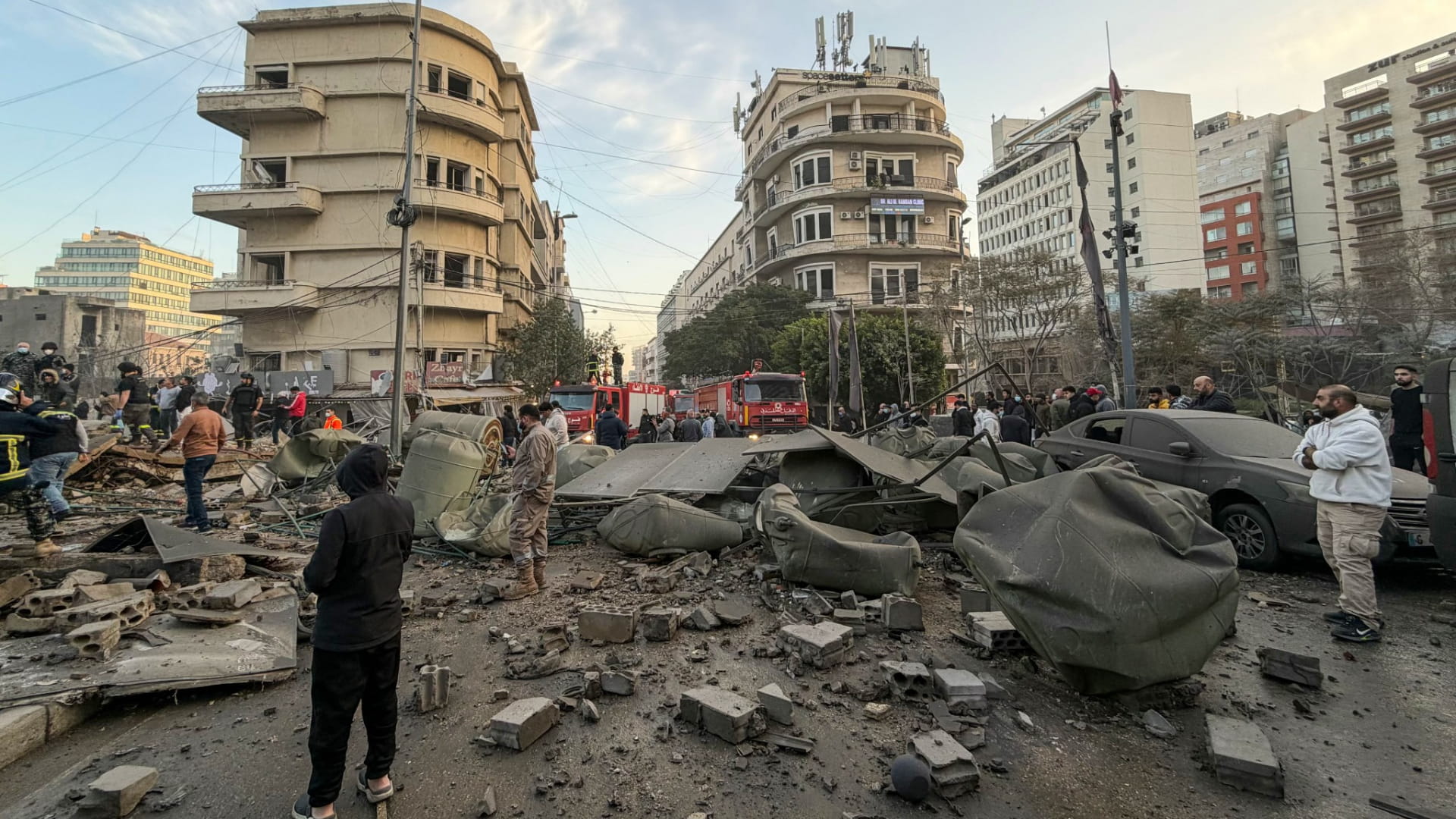 غارة إسرائيلية جديدة على وسط مدينة بيروت من دون إنذار مسبق 