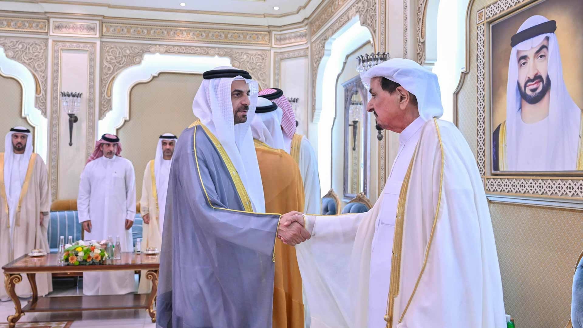 Ajman Ruler, Crown Prince receive Eid Al Fitr well-wishers