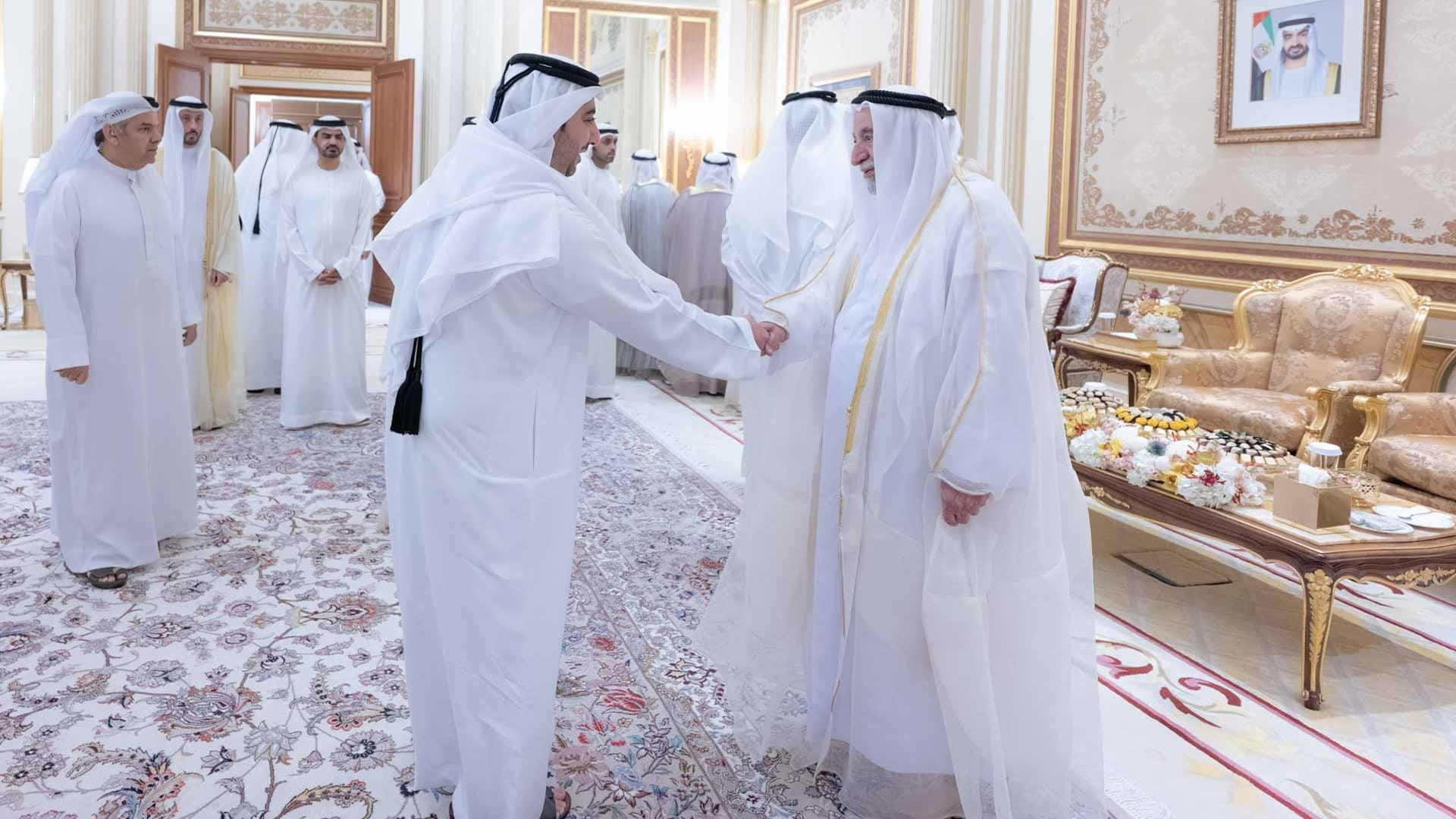 Sharjah Ruler continues to receive Eid Al Fitr well-wishers