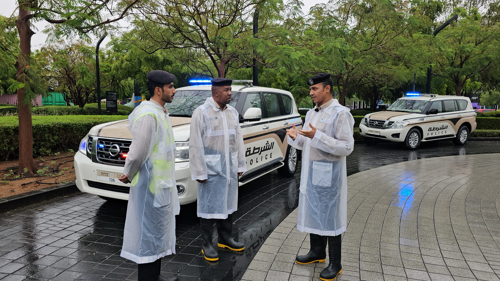 Sharjah Police increase patrols ahead of rainfall 