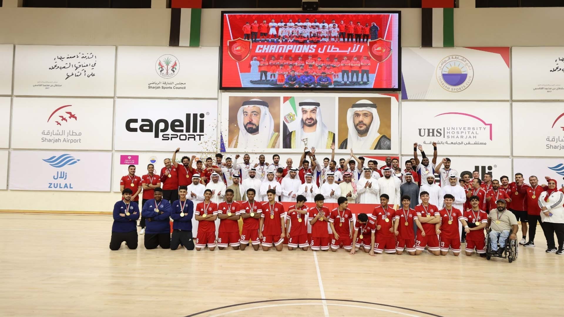 Sharjah crowned champions of inaugural Handball Federation Cup