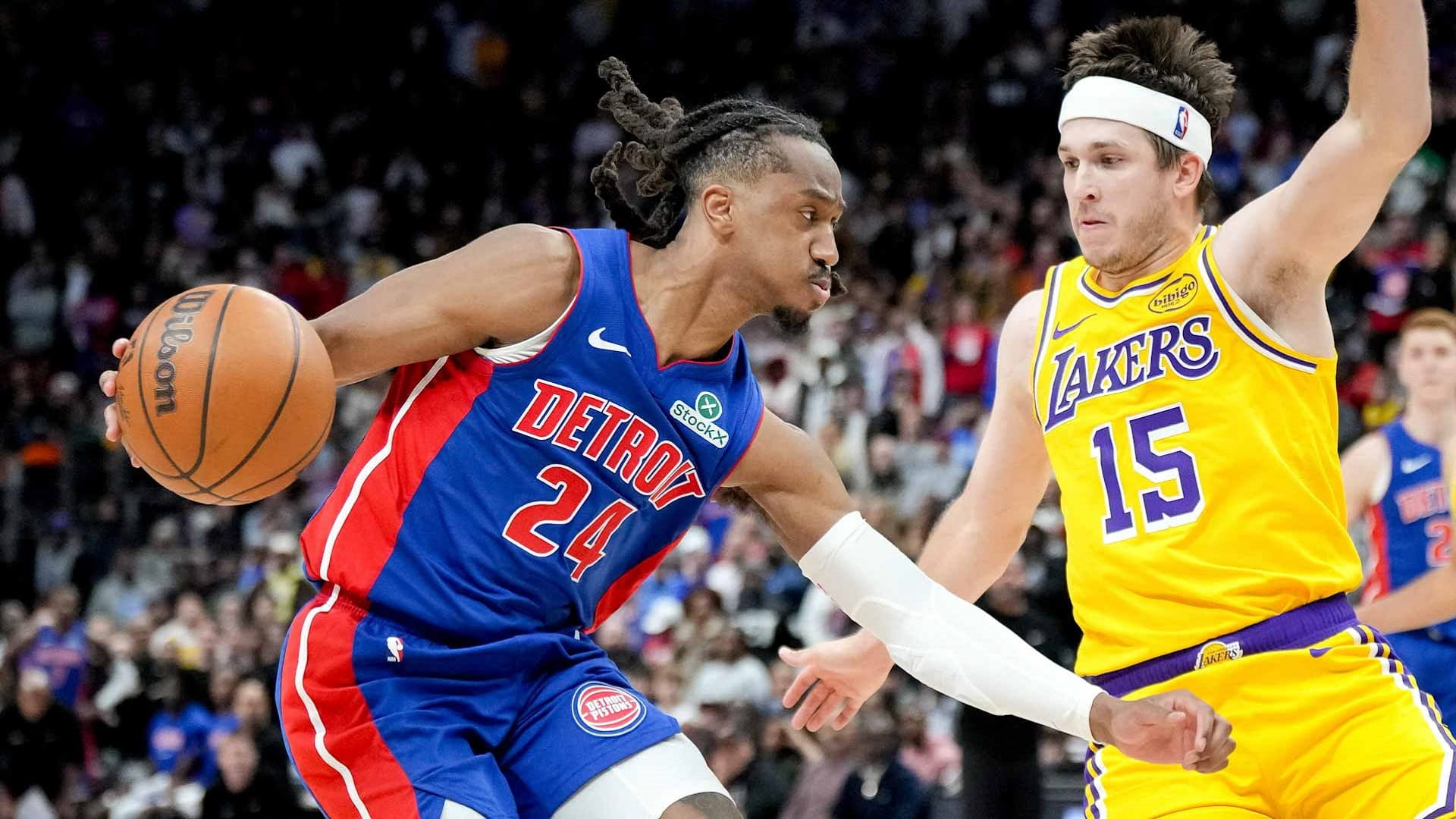 بيستونز يوقف سلسلة انتصارات ليكرز في السلة الأميركية