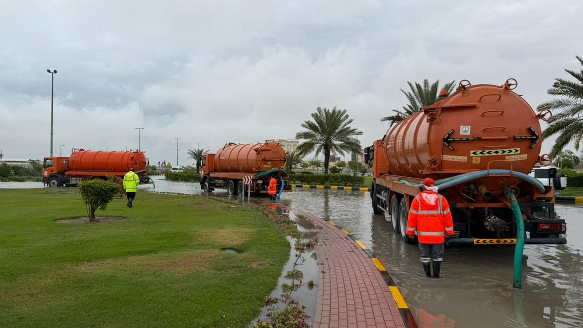 Al Hamriyah Municipality mobilises efforts to address rainfall