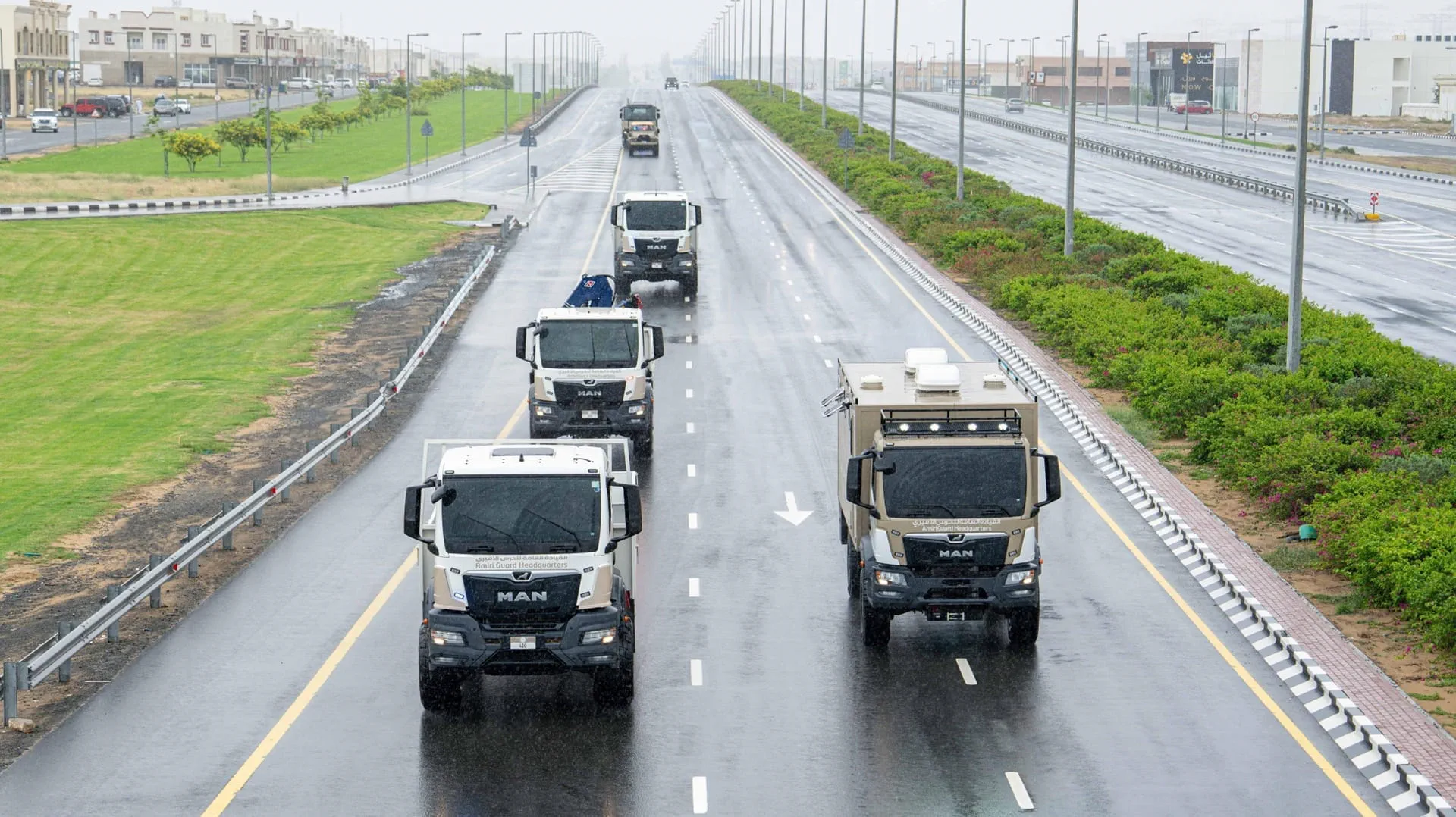 Amiri Guard activates fleet to tackle weather impacts 