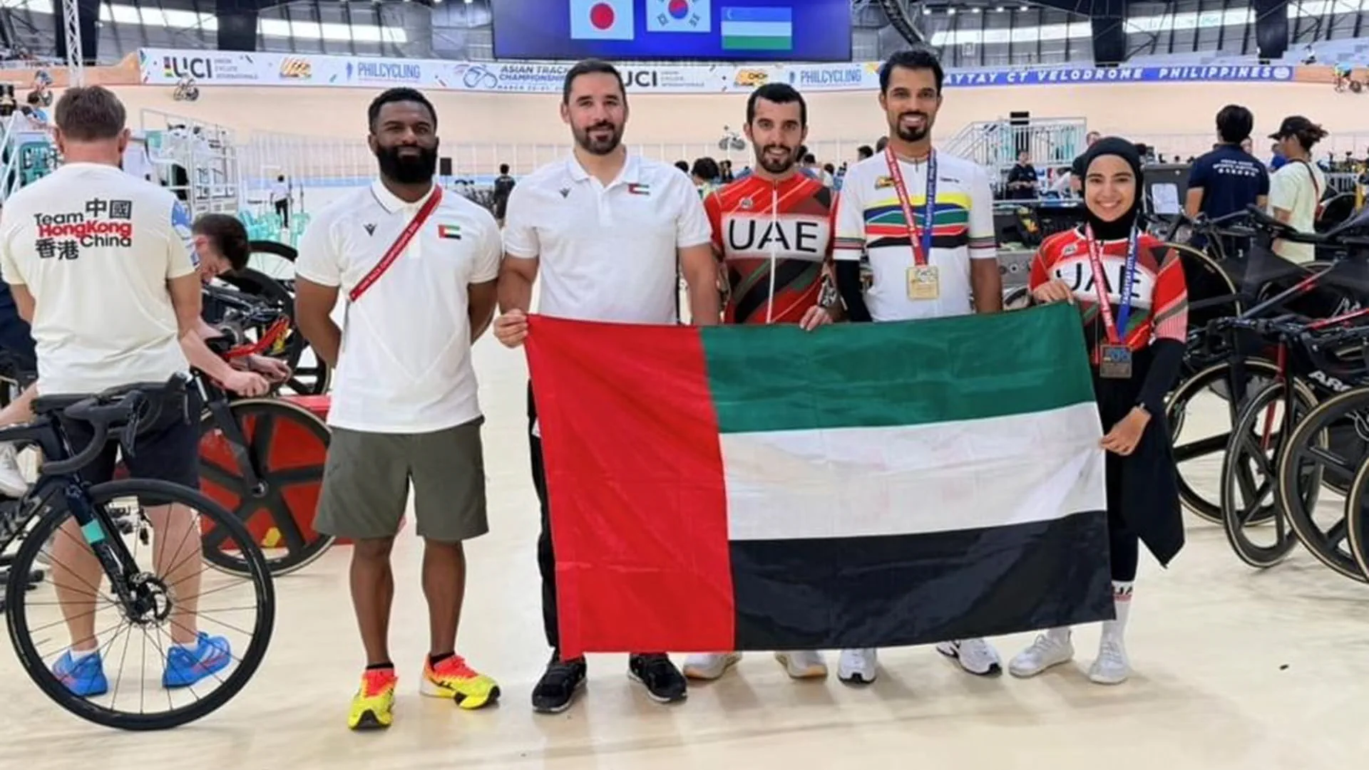 UAE para cycling team wins gold, bronze in Asian Track