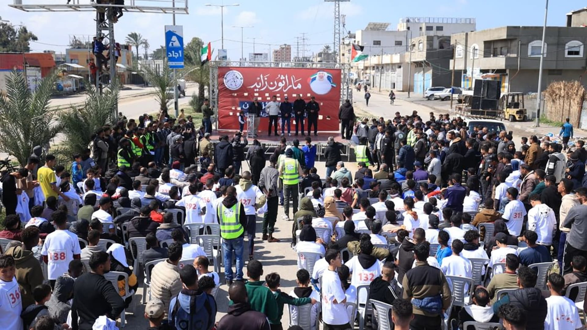 عملية "الفارس الشهم 3" تُطلق "ماراثون زايد" في قطاع غزة 