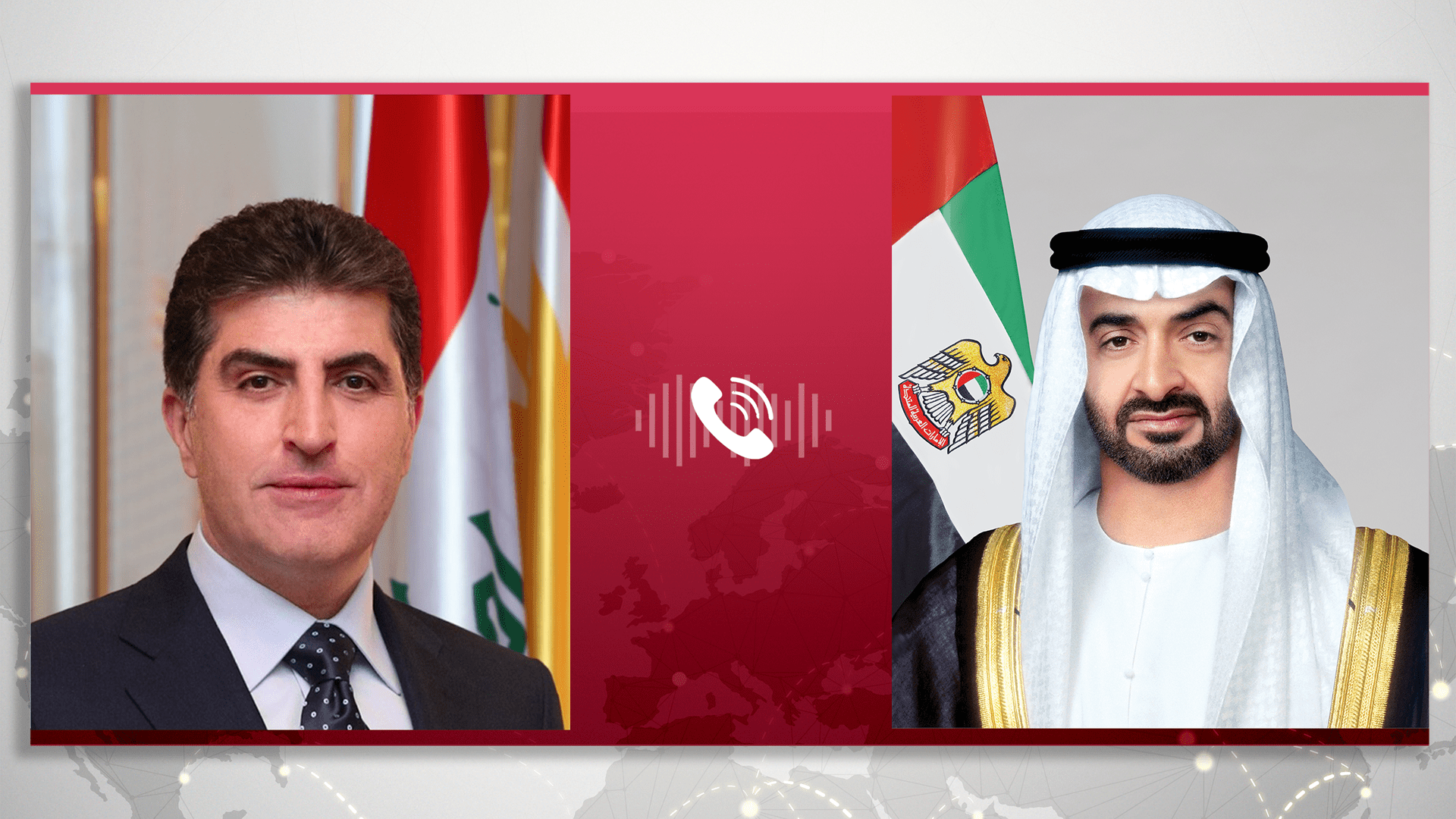 UAE President condemns attack in phone call with Barzani