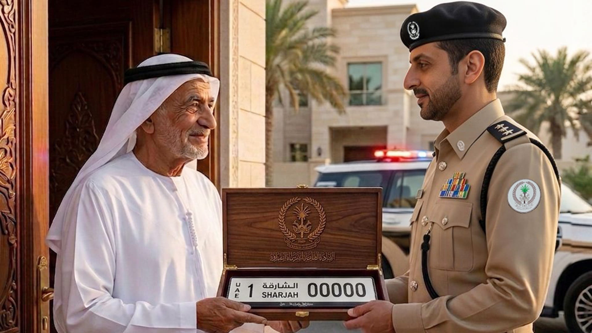 شرطة الشارقة: إيصال أرقام المركبات المفقودة لكبار السن وذوي الإعاقة