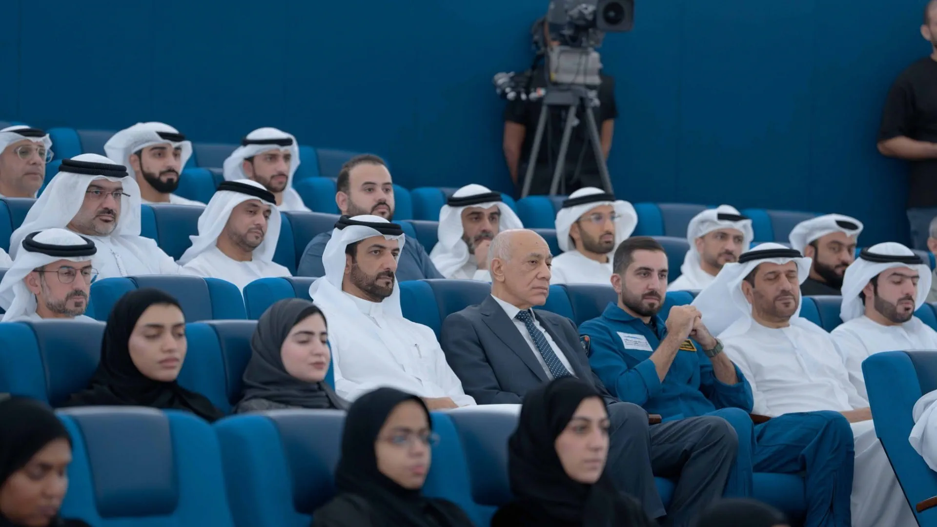 His Highness during the launch