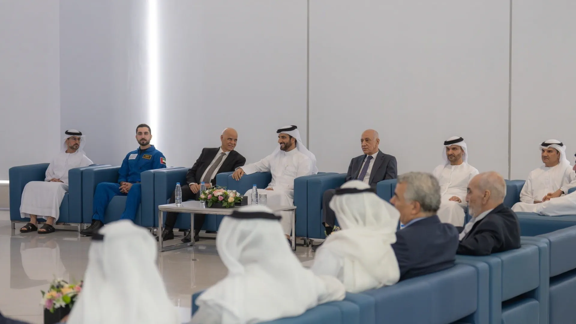His Highness with delegation