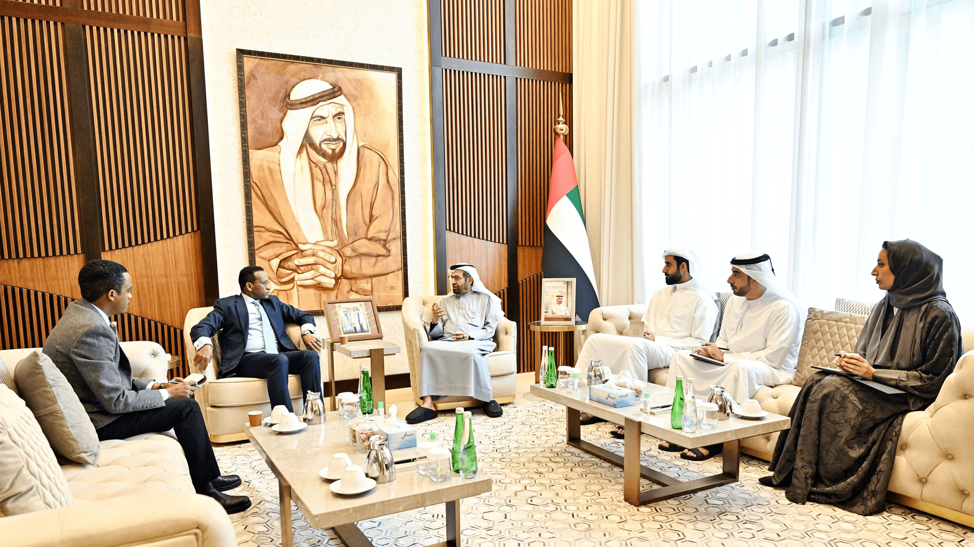 الإمارات وإثيوبيا تبحثان تعزيز العلاقات والتطورات في المنطقة