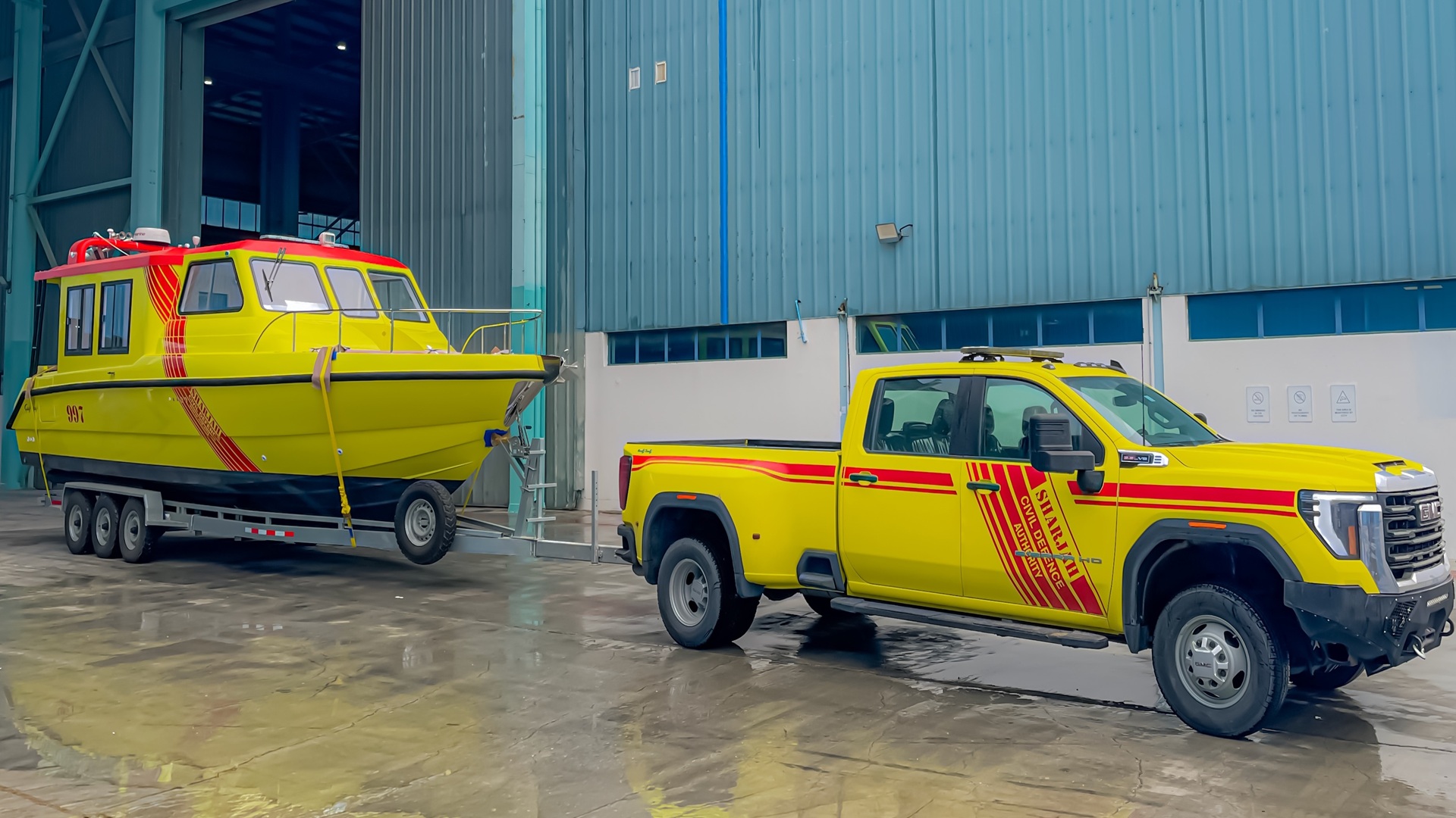 SCDA takes delivery of three 36 ft utility vessels from Gulf Craft 