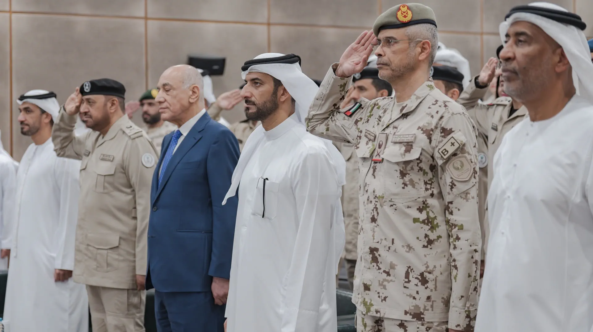 Sultan bin Ahmed inaugurates “Guardians of the Nation” exhibition