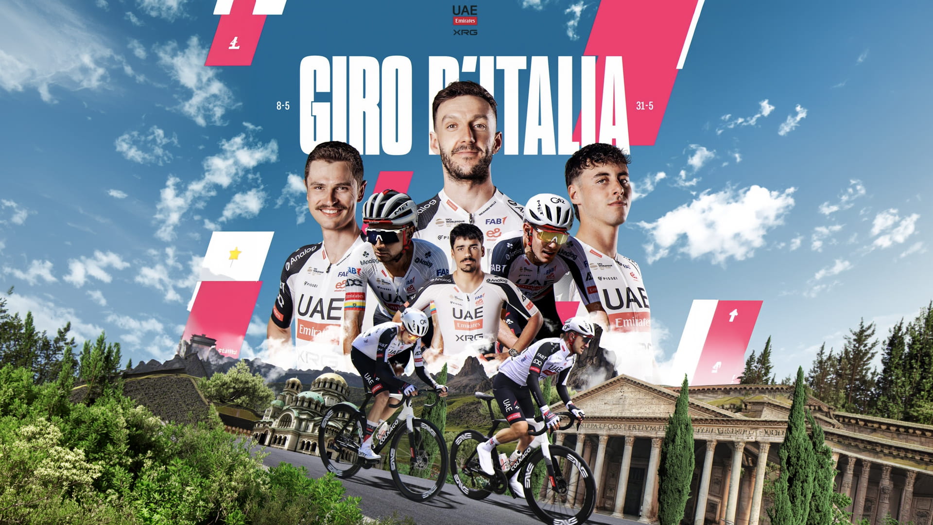UAE Team Emirates-XRG to compete in 109th Giro d’Italia