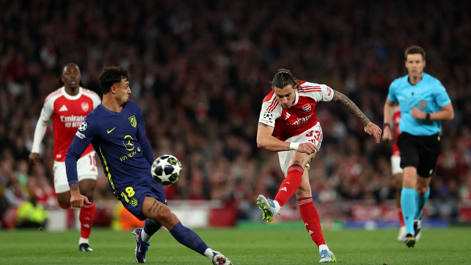 Arsenal qualifies for the Champions League final 