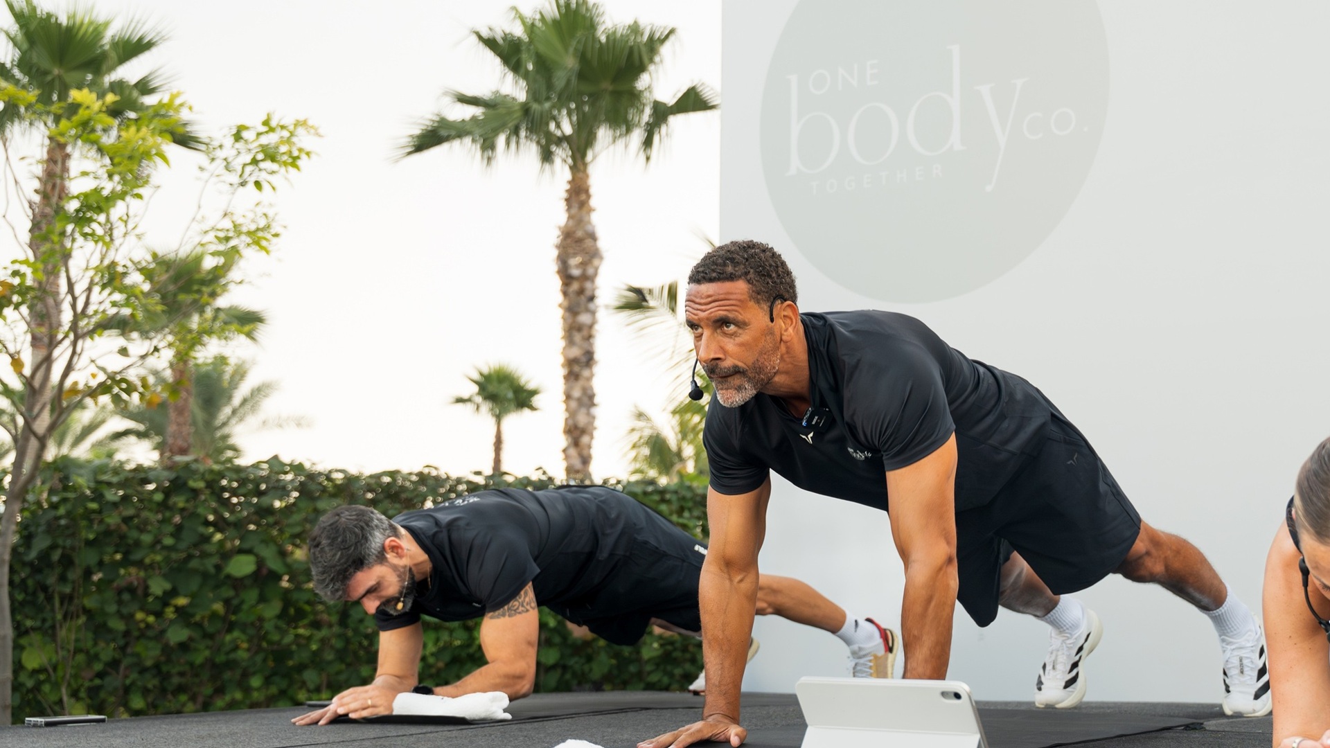Image for the title: Rio Ferdinand launches ‘One Body’ initiative in Dubai 