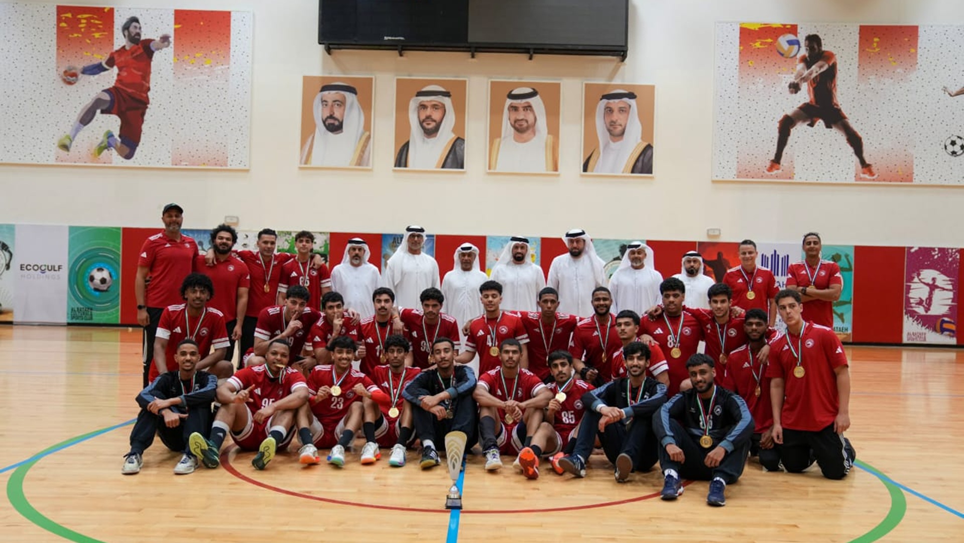 الشارقة بطلاً للنسخة الأولى من دوري السوبر لكرة اليد 