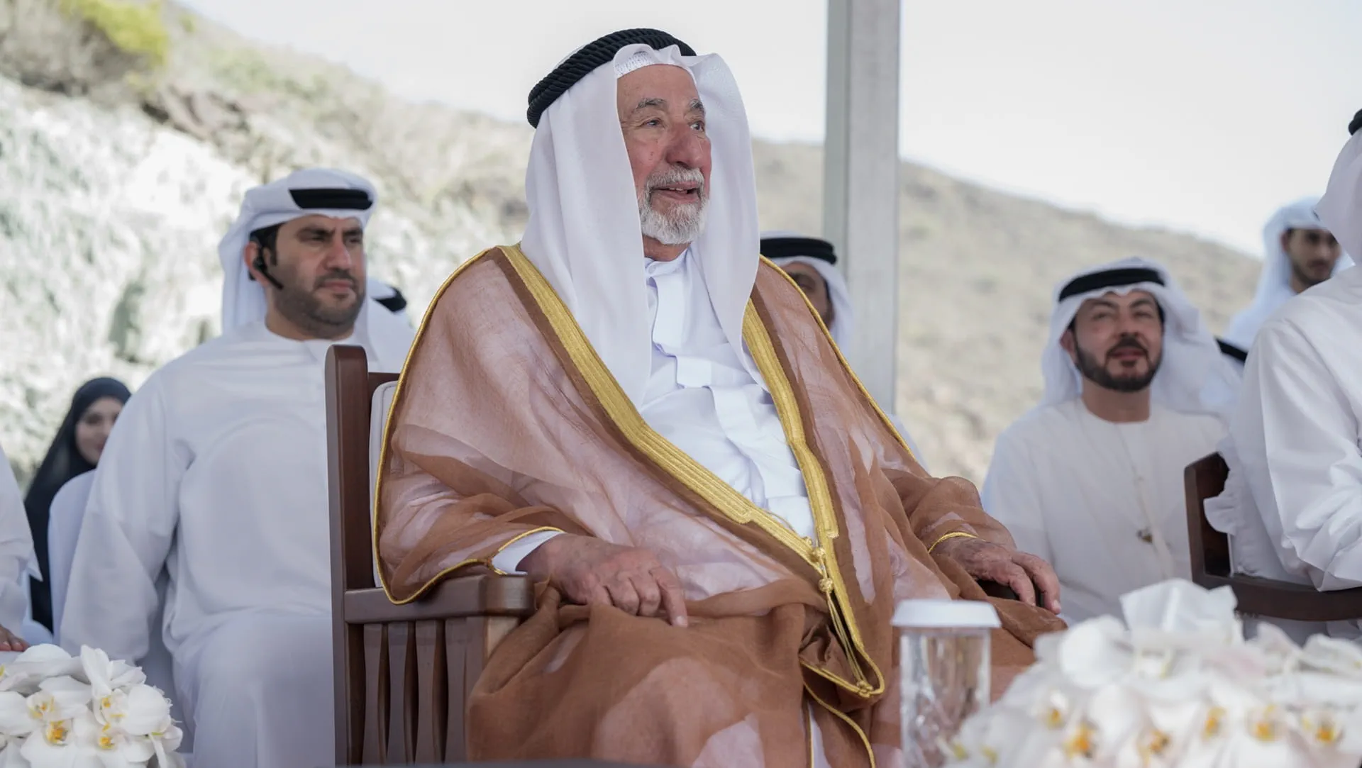 Sharjah Ruler at the opening event