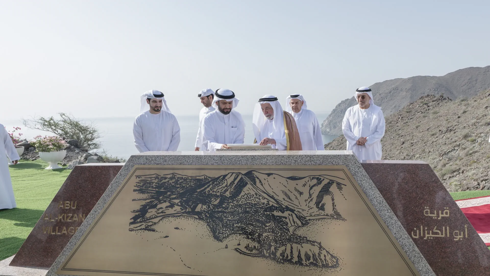 Sharjah Ruler lays foundation stone for Abu Al-Kizan Village